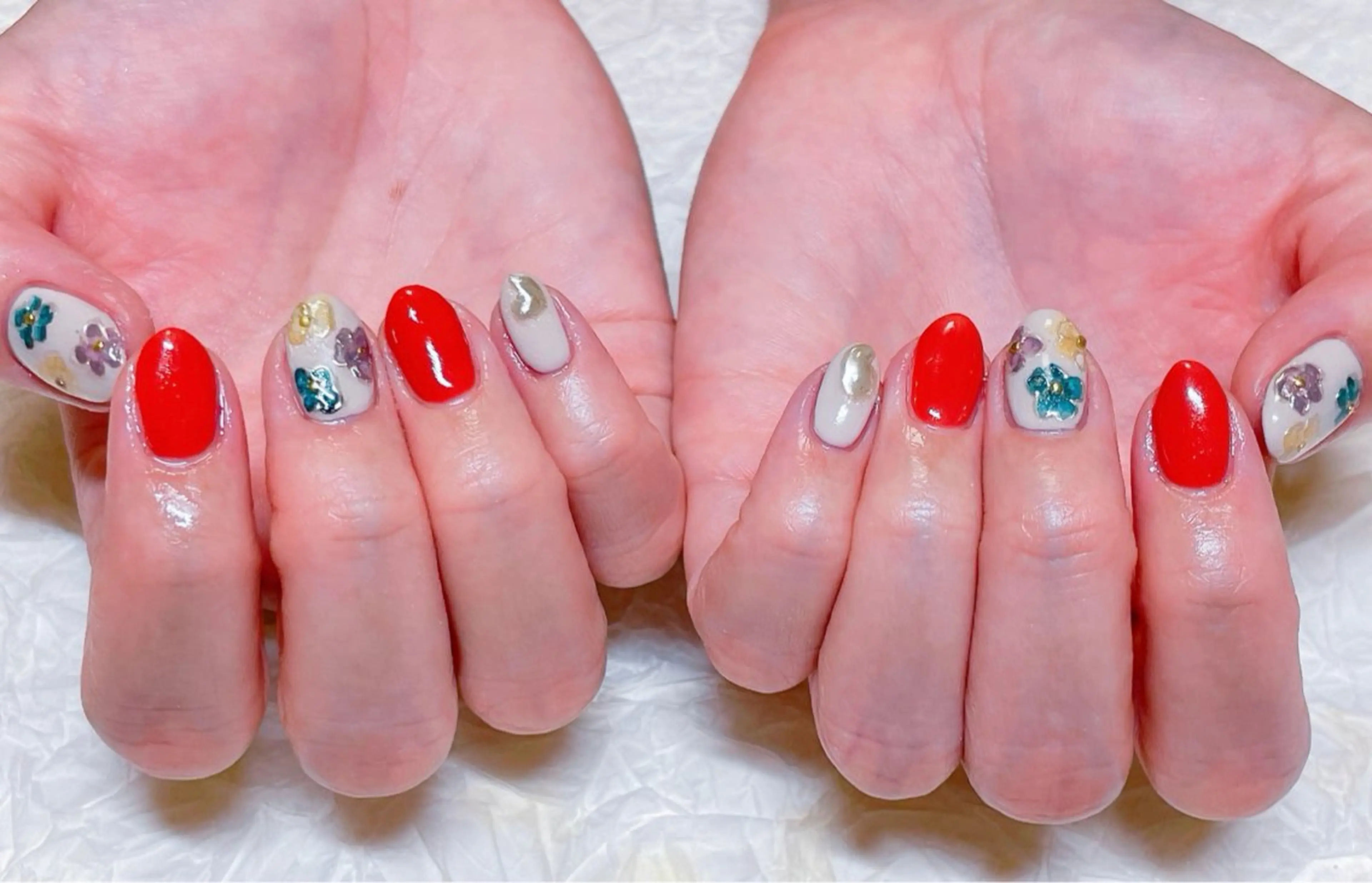ネイル ニュアンスネイル ハンドネイル ハンドケア ゆ か_Nails💫のネイルデザイン