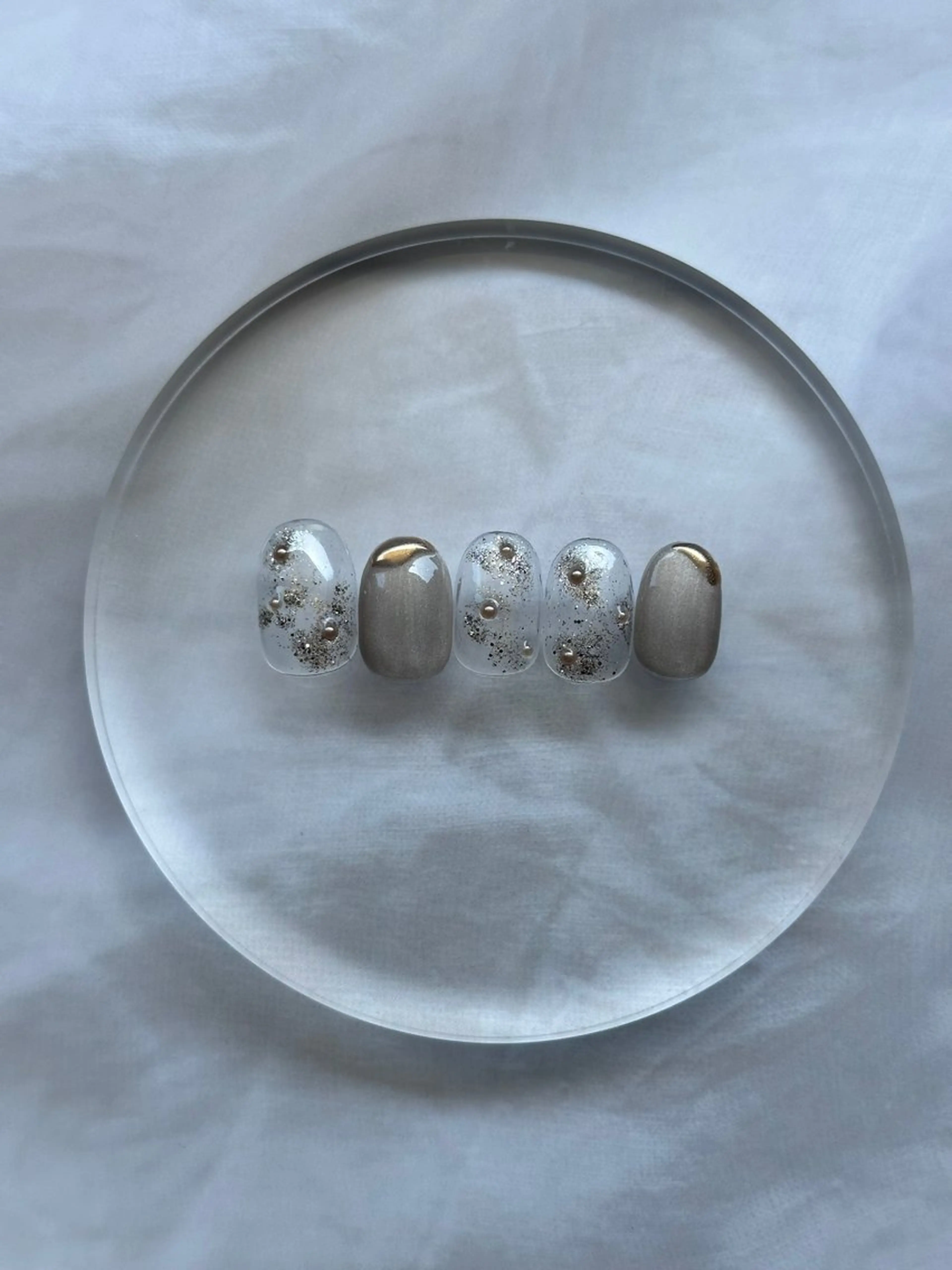 ネイル ニュアンスネイル loveday halukaのネイルデザイン