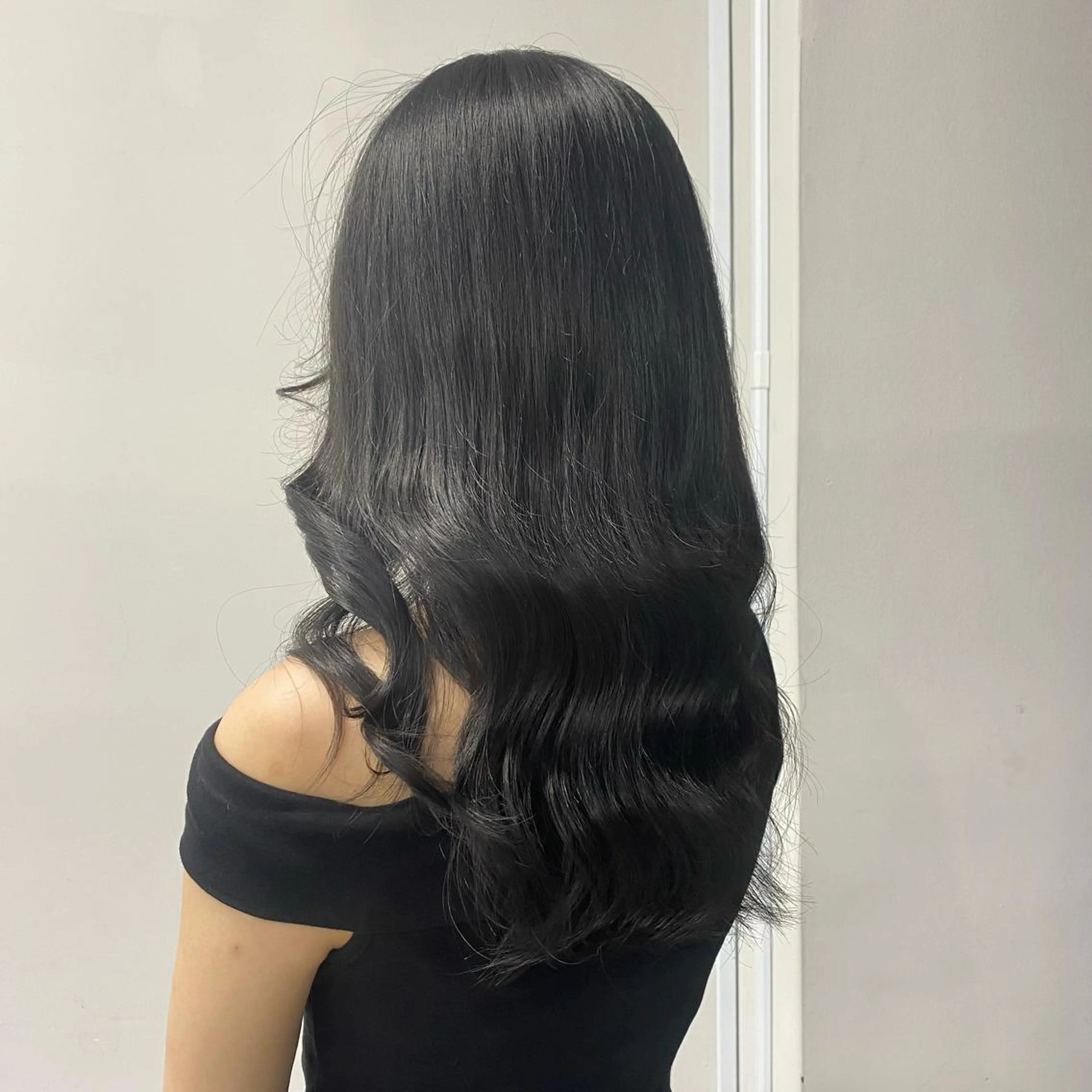 セミロング カラー パーマ ヘアアレンジ メンズ キッズ ネイル マツエク・マツパ グレージュ Lumo所属・💖横浜ブリーチなし 💖MIHOのヘアスタイル