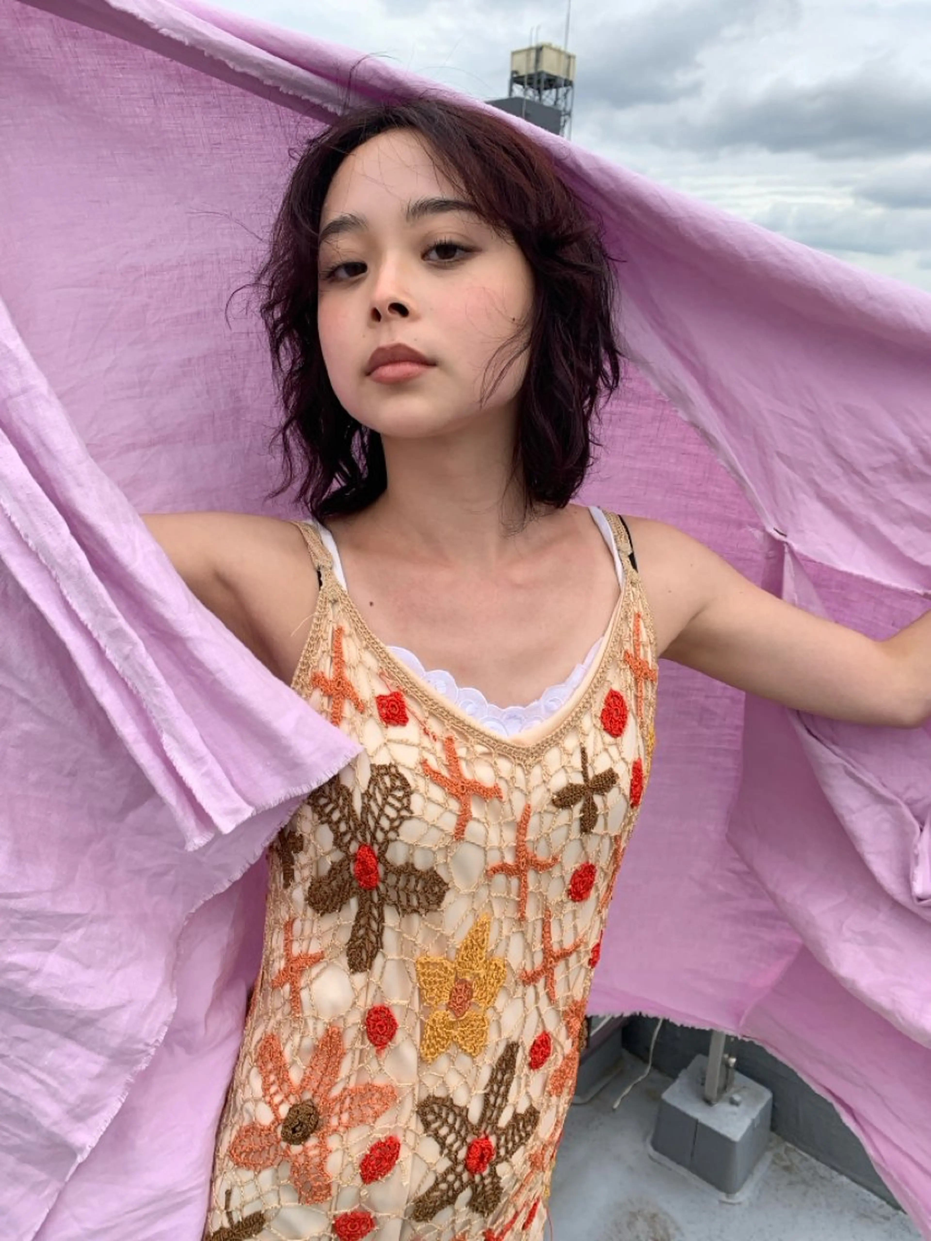 ミディアム カラー パーマ 【takk】 ナカヤママサヨシのヘアスタイル