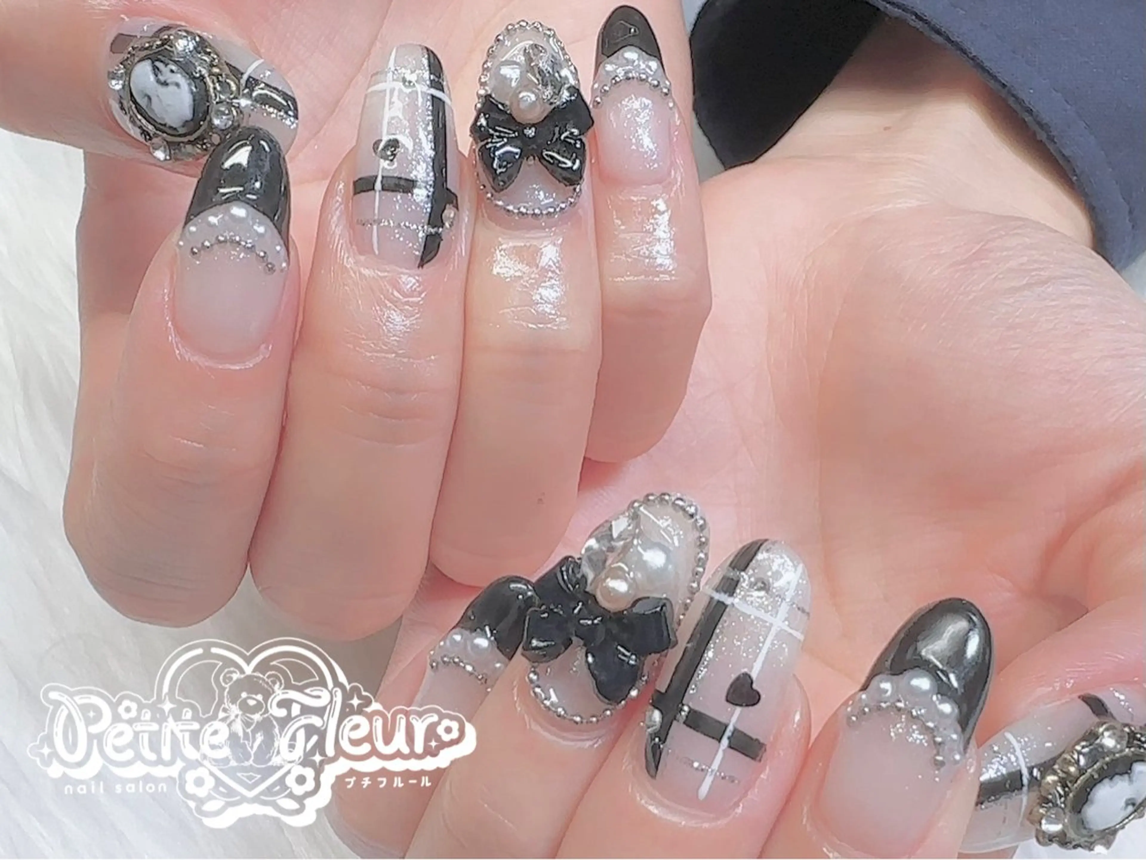 ネイル ハンドネイル ❁⃘*。Petite fleur❁⃘*りさのネイルデザイン