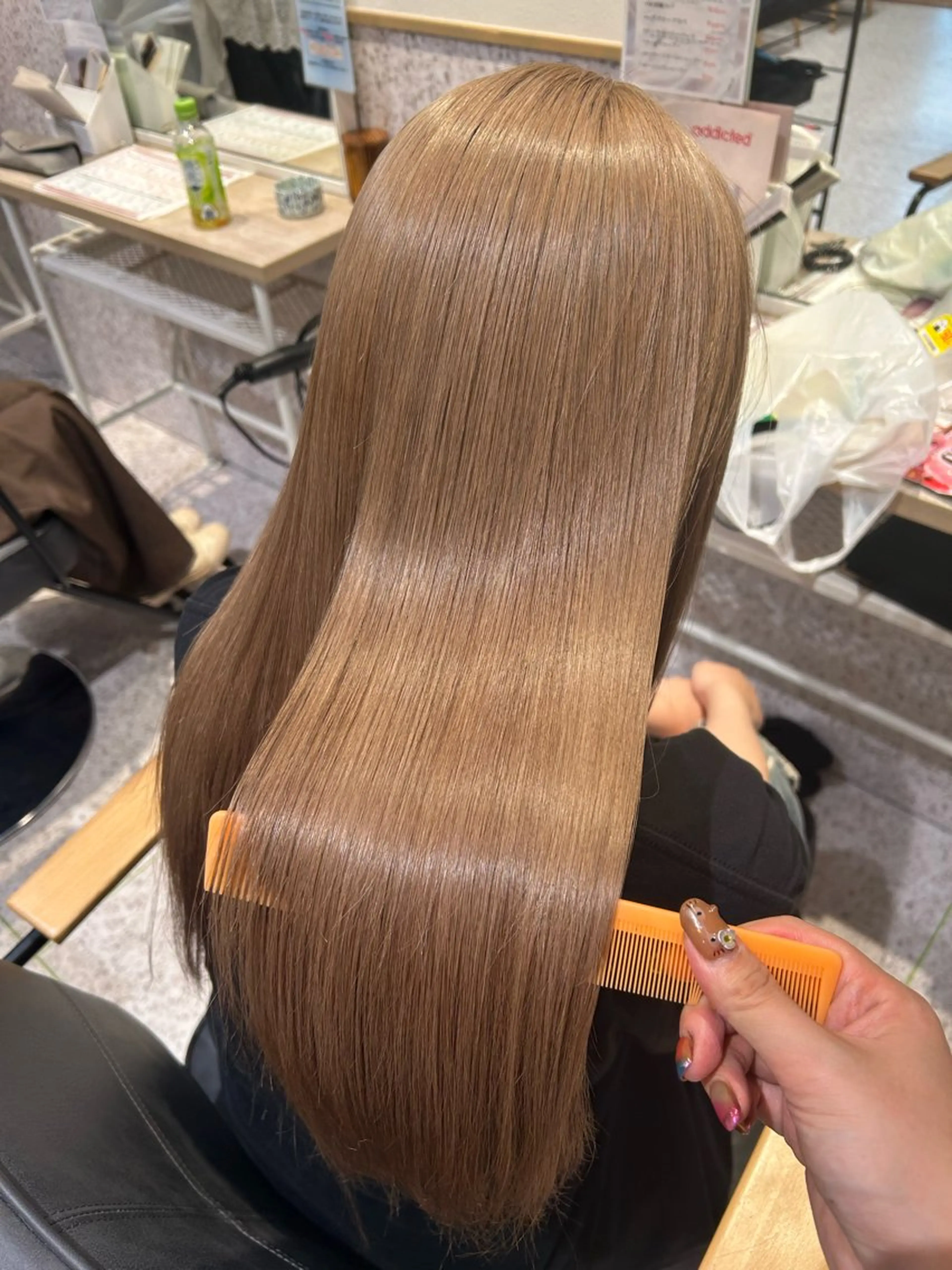 カラー ヘアカラー ♡ハイトーン★ ネイル/しの♡のヘアスタイル