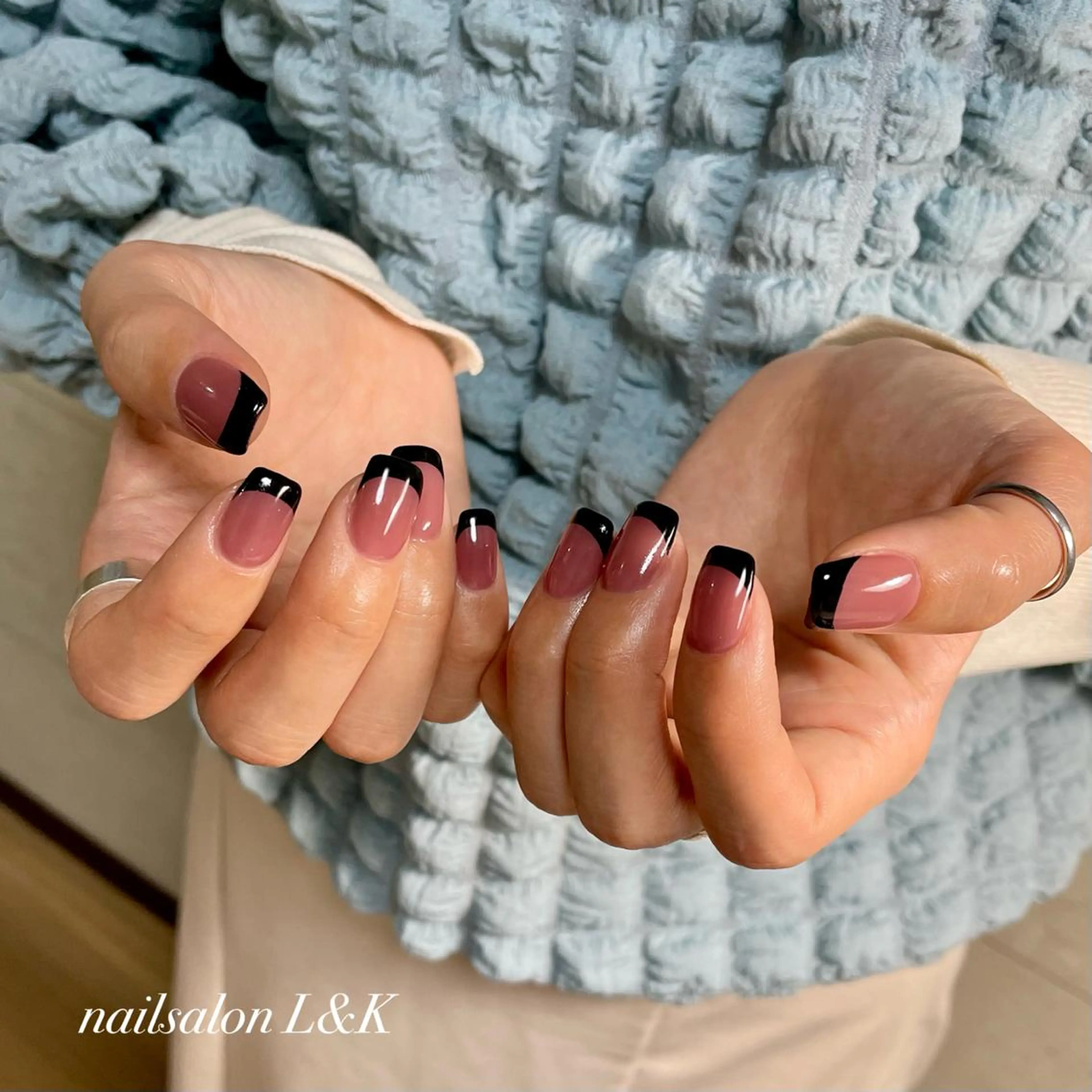 フレンチネイルの写真