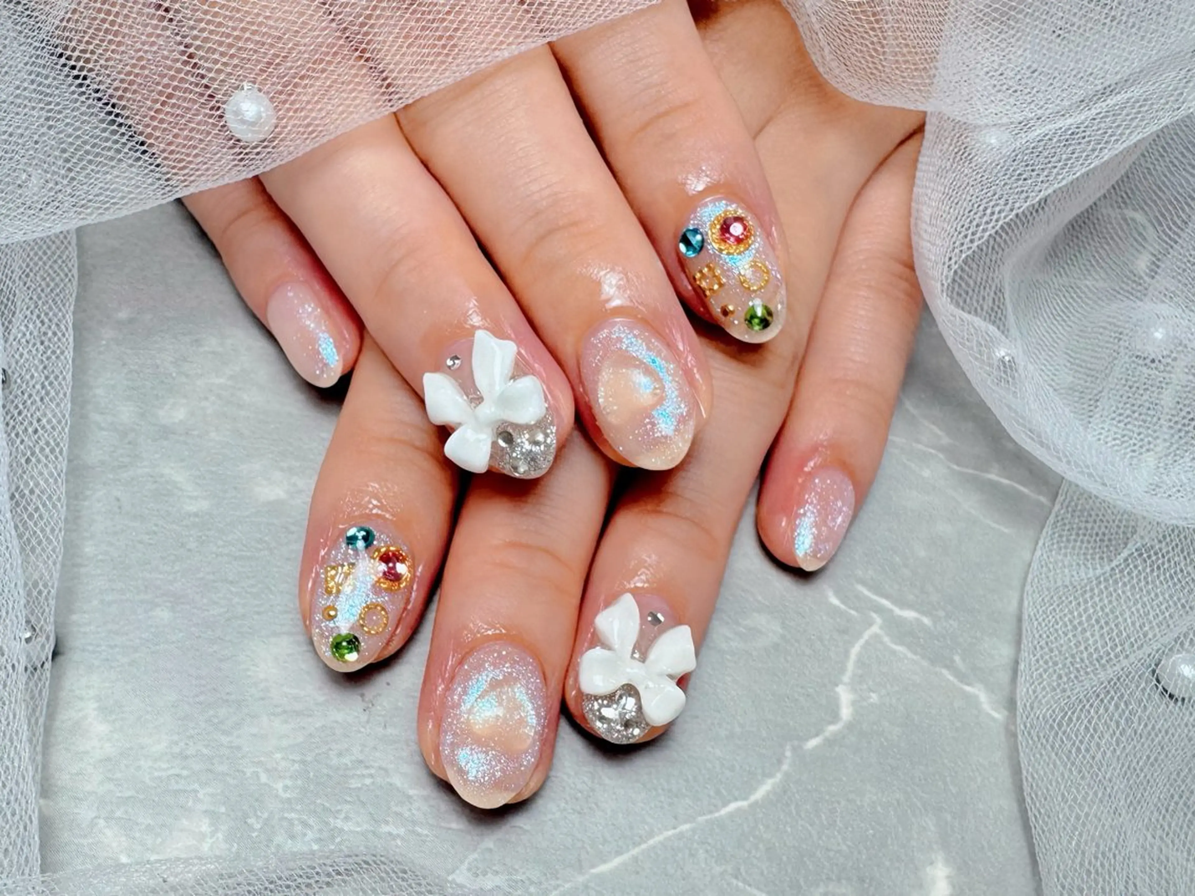 ネイル ハンドネイル マジックミラー所属・マジック ミラーのネイルデザイン