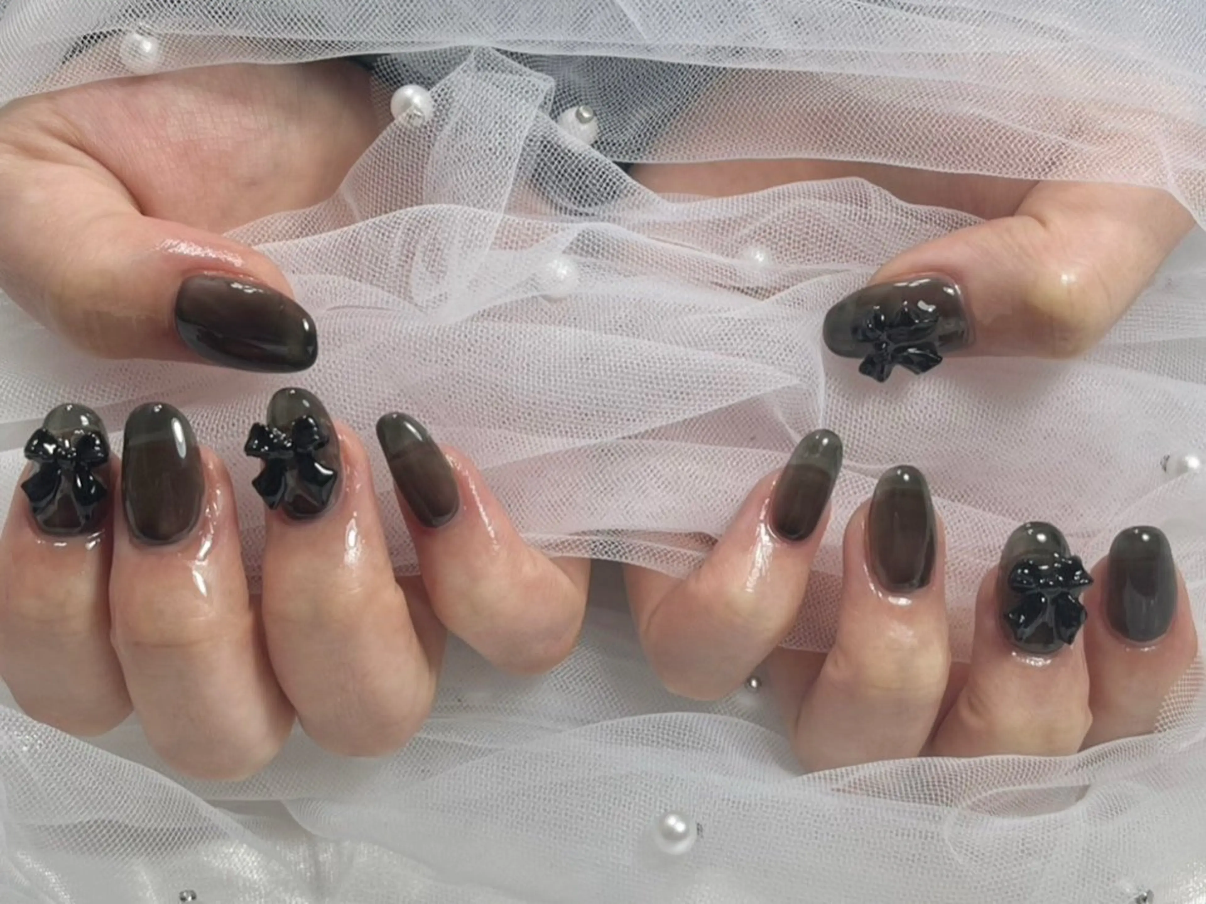 ネイル ワンカラーネイル シンプルネイル ハンドネイル salon B-breathのネイルデザイン