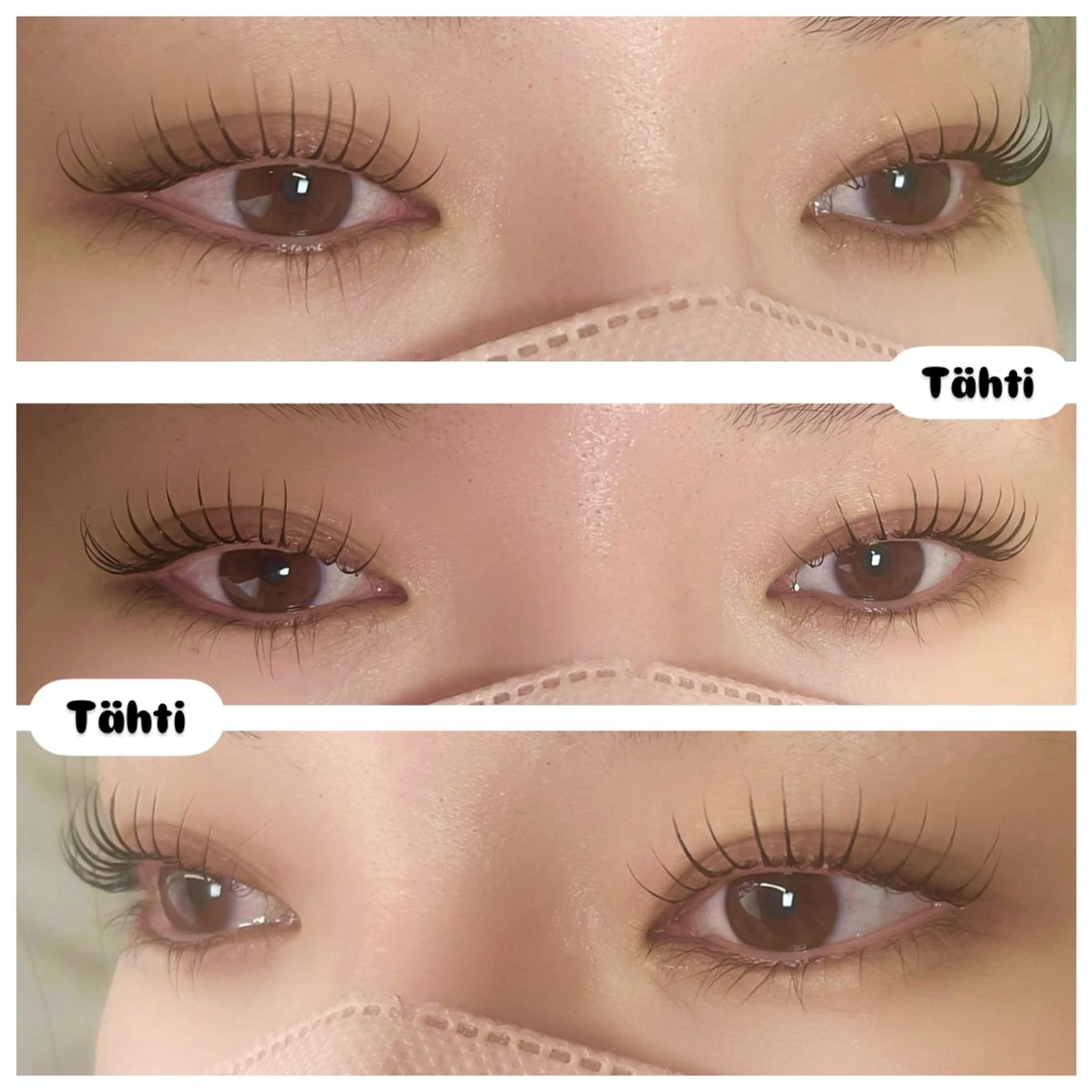 マツエク・マツパ \ Tähti / yui★のマツエク・マツパデザイン