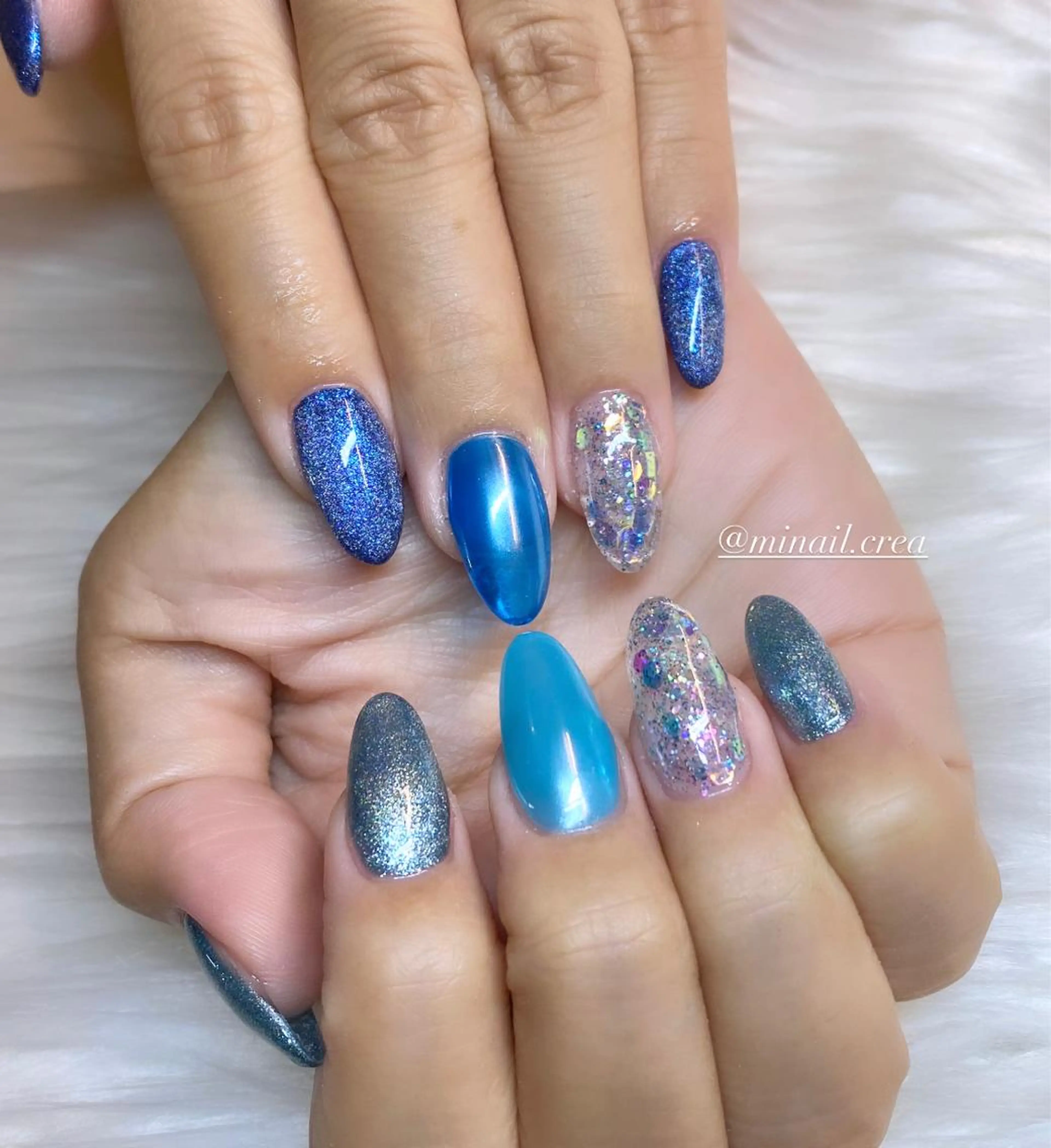 ネイル ミラーネイル CRéA　-private nailsalon-所属・CReA nailのネイルデザイン