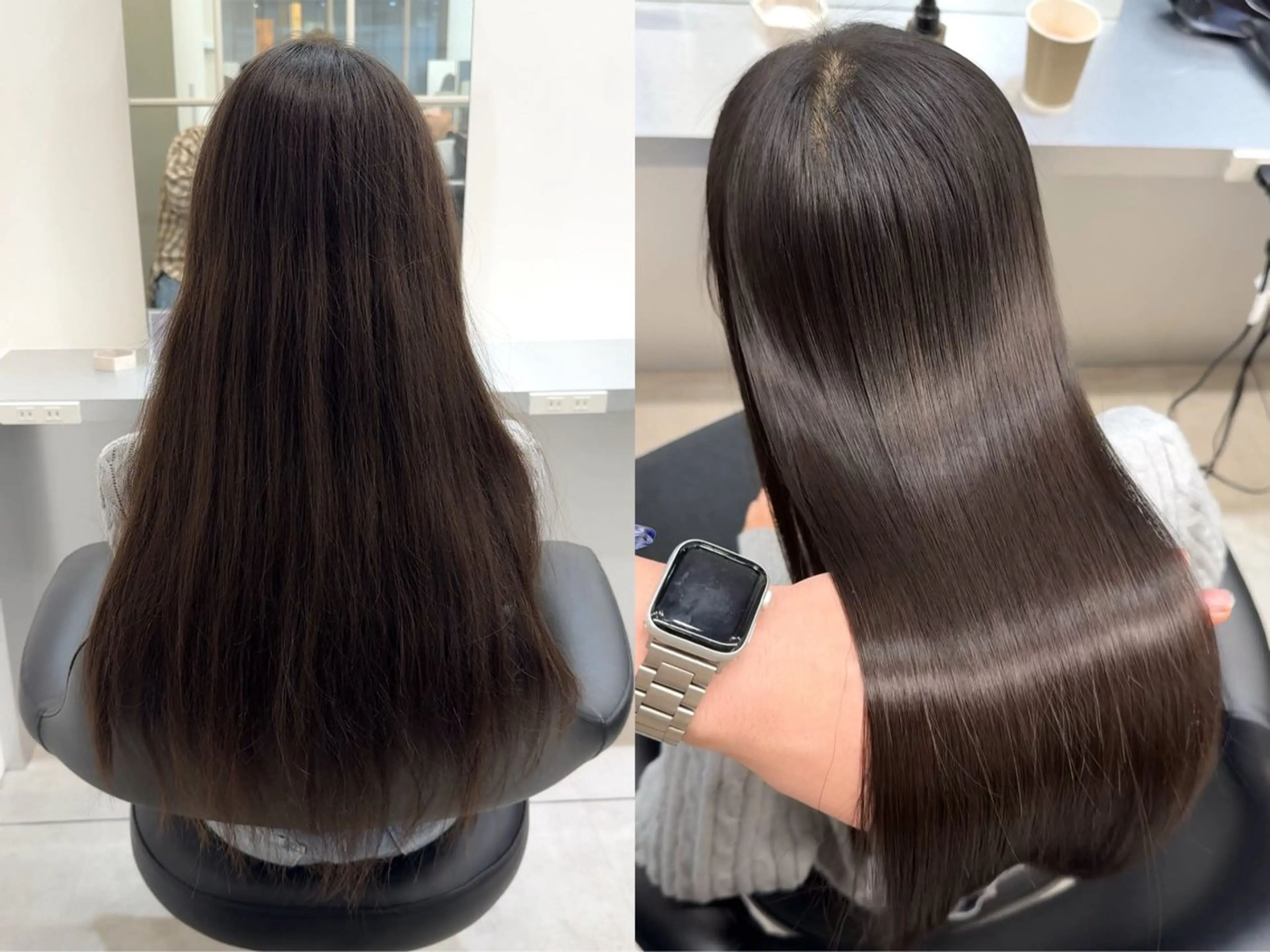 当日限定クーポン🔥【髪質改善】酸性縮毛矯正+髪質改善トリートメント+カット💇♀️の写真