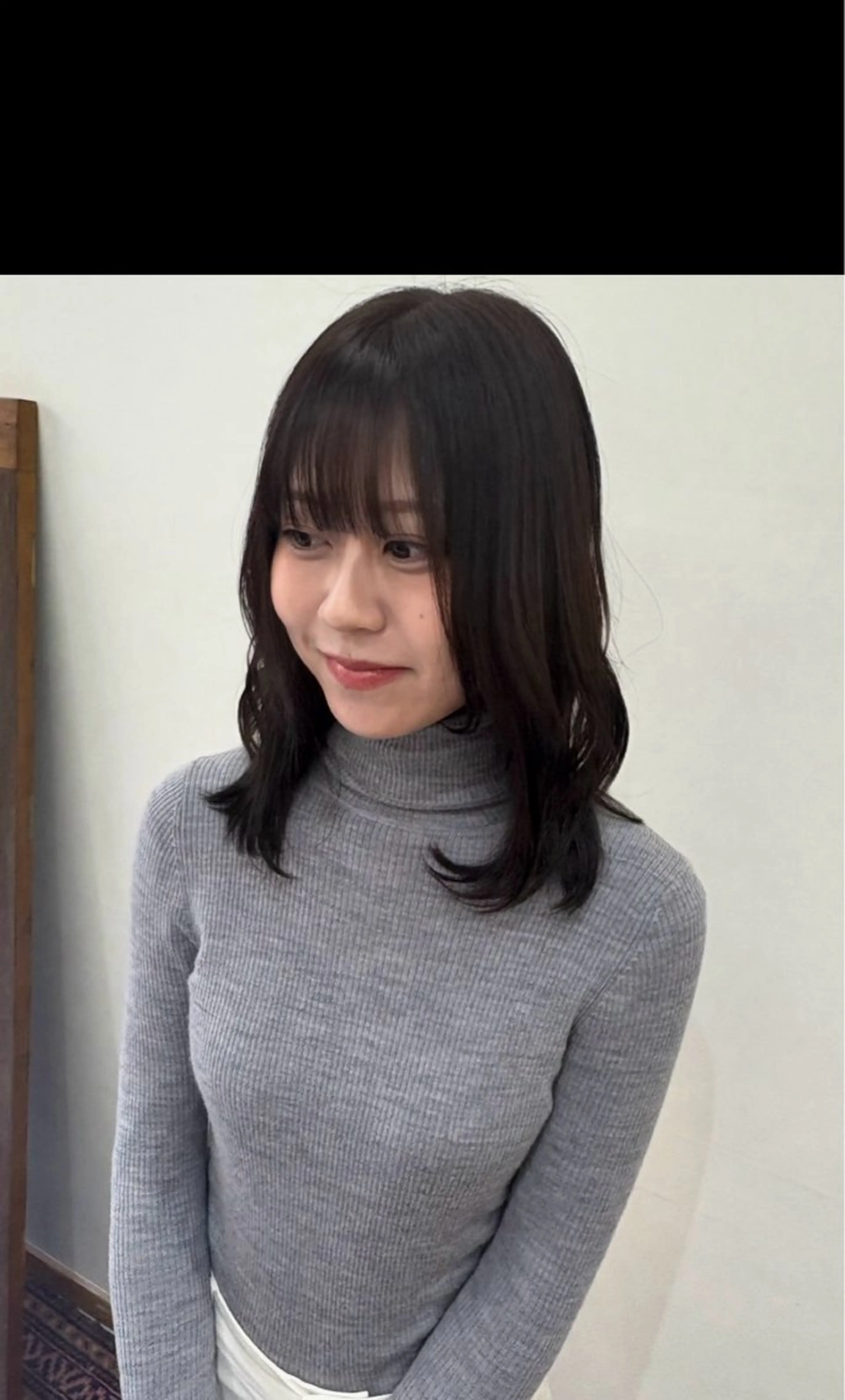 ミディアム カラー 透明感カラー momo / カラーモデルのヘアスタイル