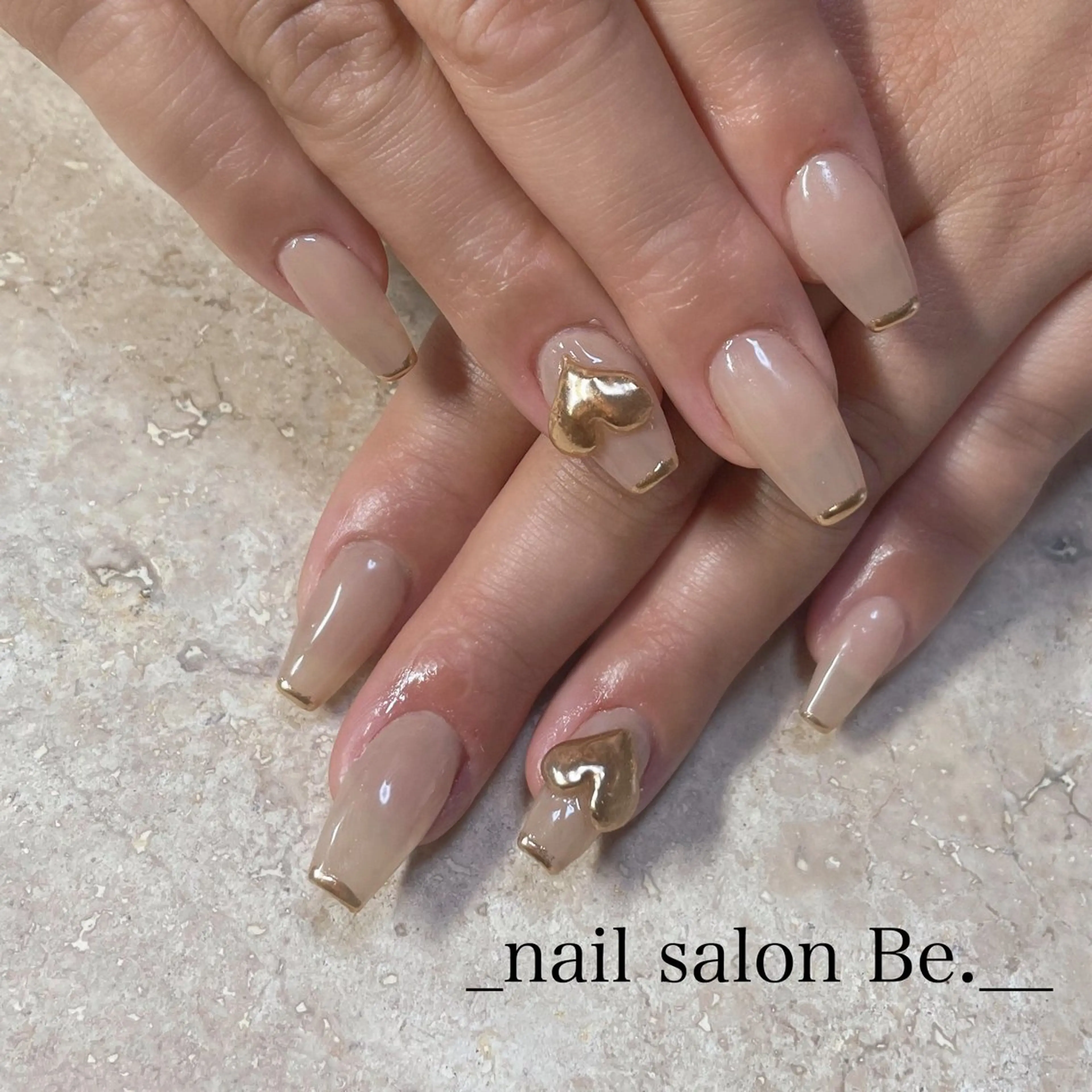 ネイル スカルプネイル nail salon Be.のネイルデザイン