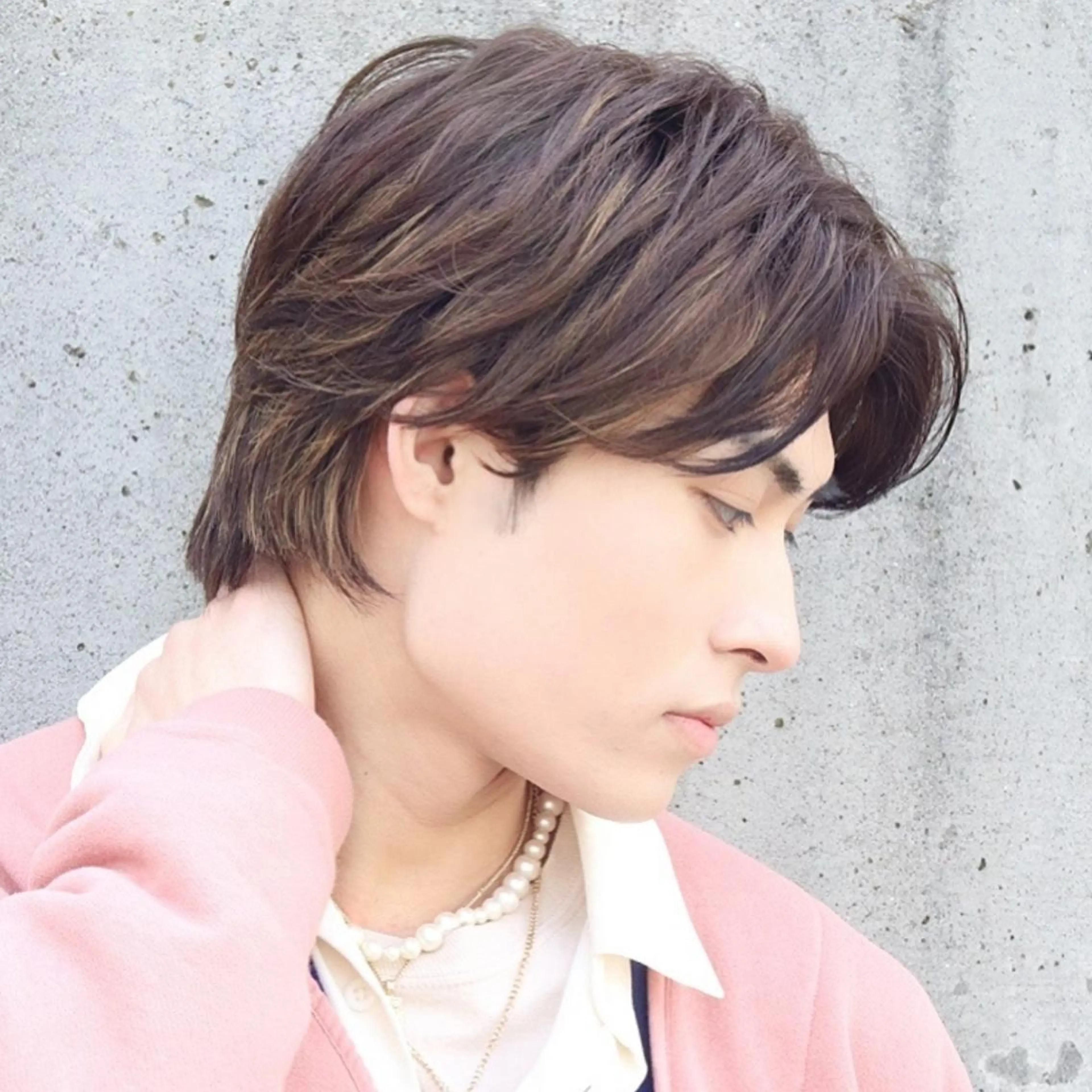 ミディアム カット confidence 新宿本店【公式】のヘアスタイル