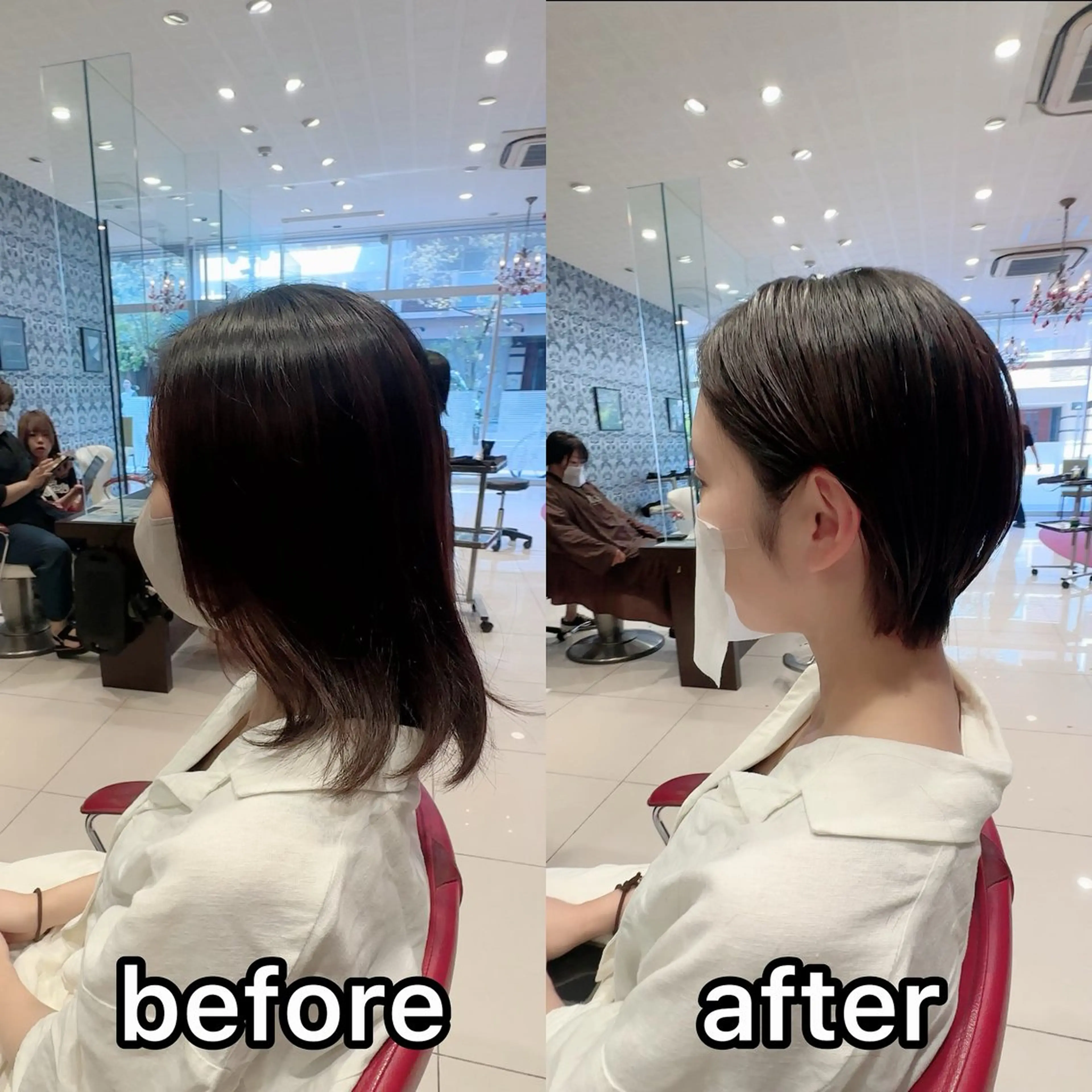 ショート 益野 凌のヘアスタイル