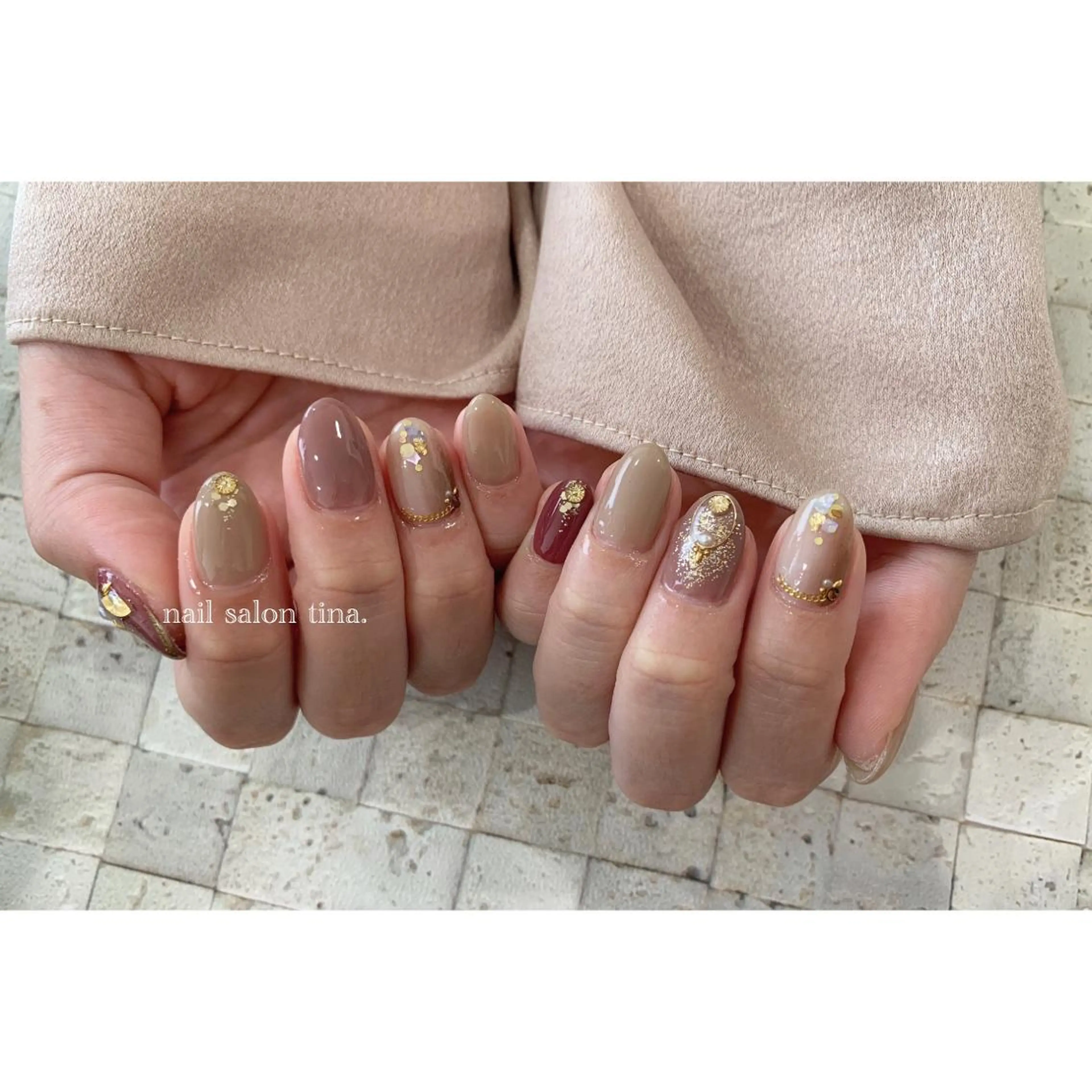 ネイル nail salon tina.所属・中山 はづきのネイルデザイン