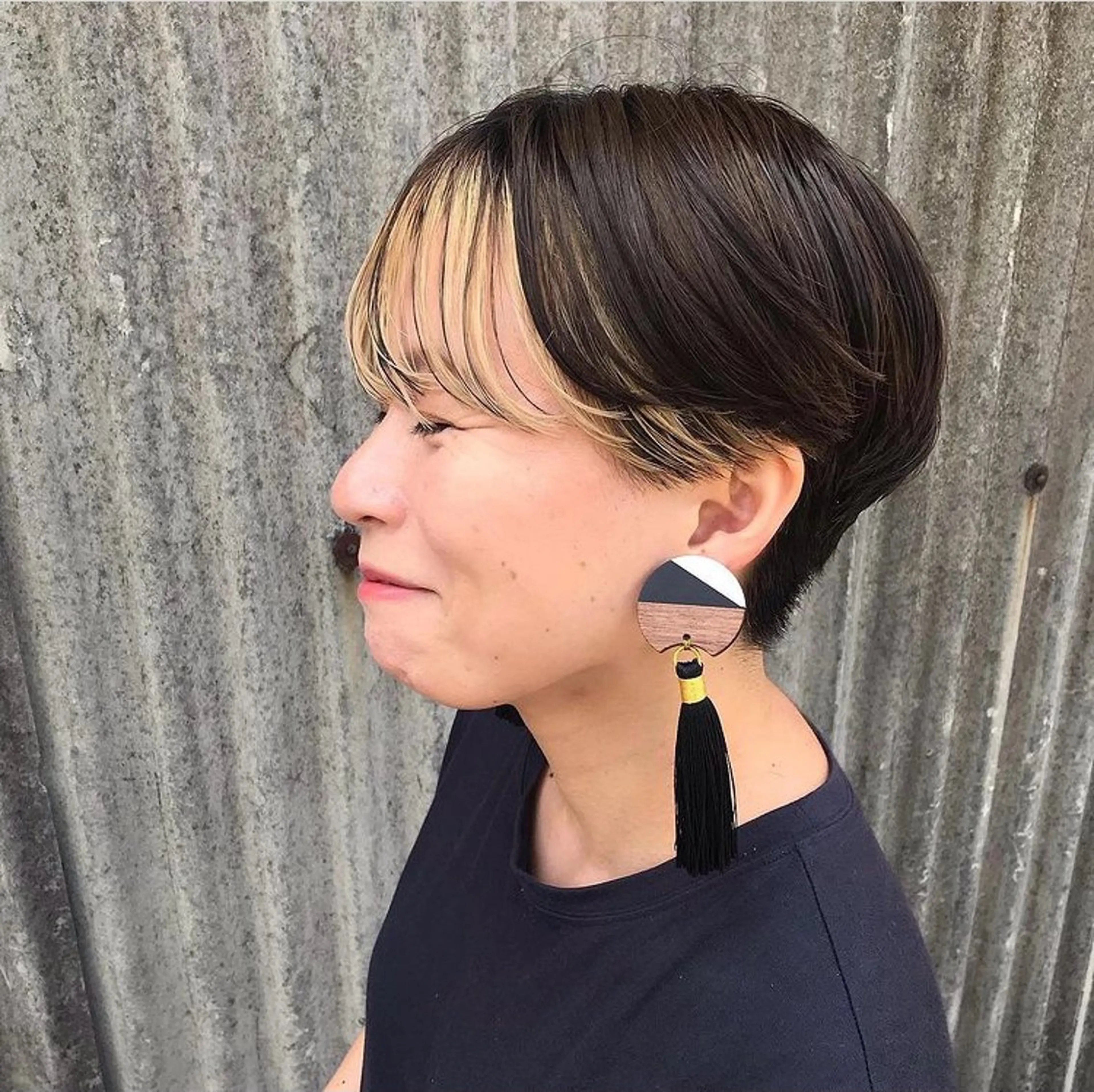 ショート カラー パーマ ヘアアレンジ メンズ カット ヘアカラー トリートメント tatsumi/ボブ ウルフ/レイヤーのヘアスタイル