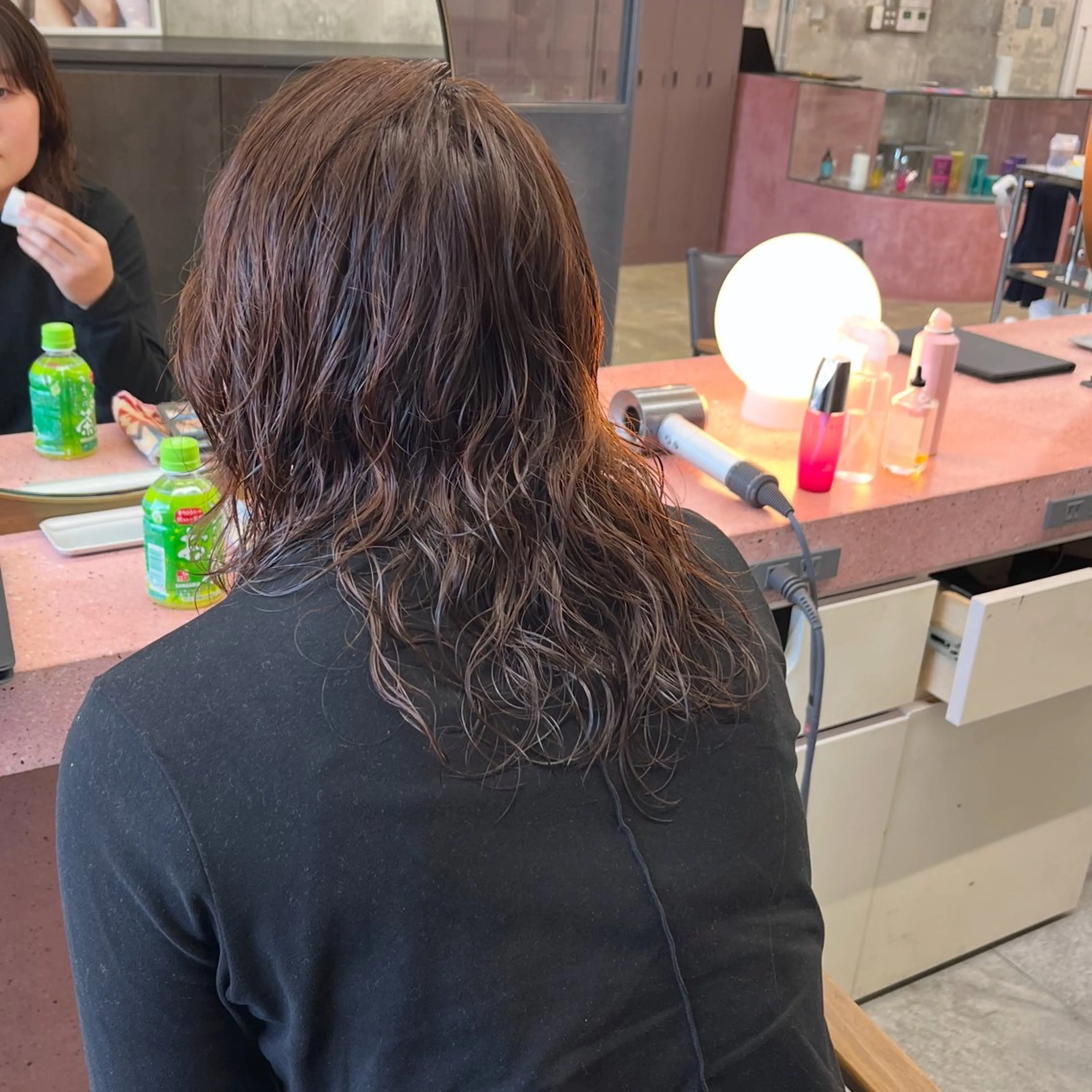 【ご新規様】【早朝割引き】✴︎9時30分、10時ご予約限定✴︎ カット＋ケアパーマ＋クイックトリートメントの写真