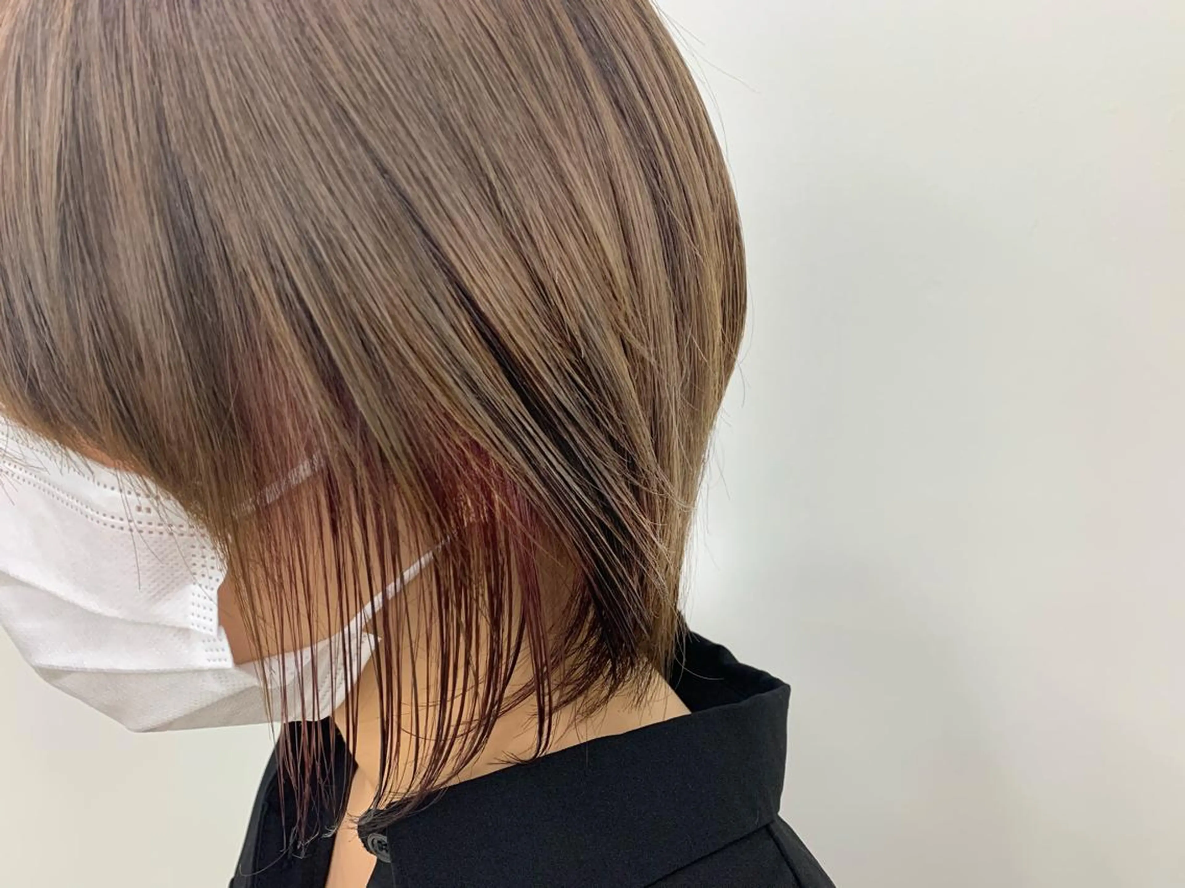 ショート 心斎橋/海外レイヤー 募集中三好玲奈のヘアスタイル