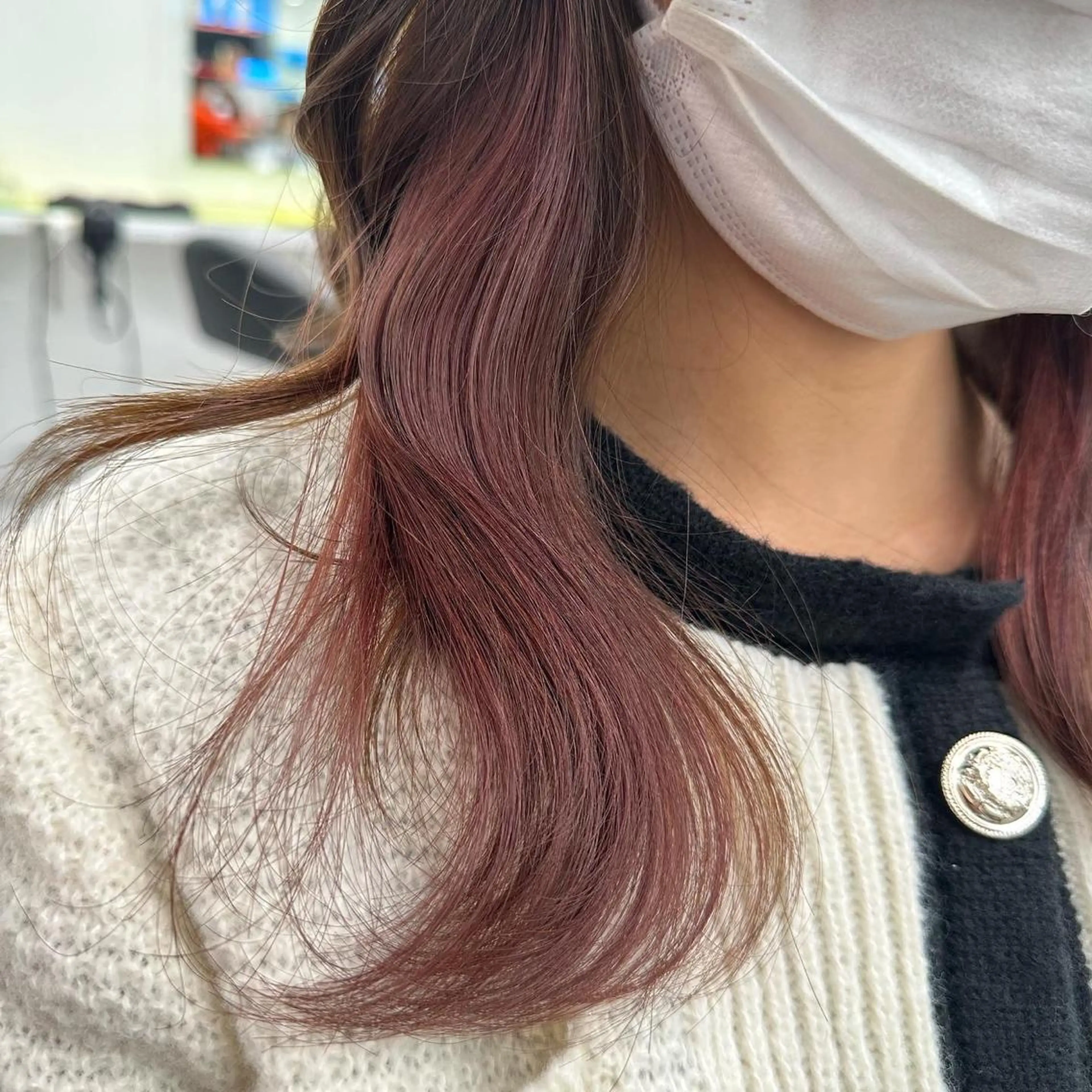 カラー イヤリングカラー ♡ダブルカラー特化♡ miyuのヘアスタイル