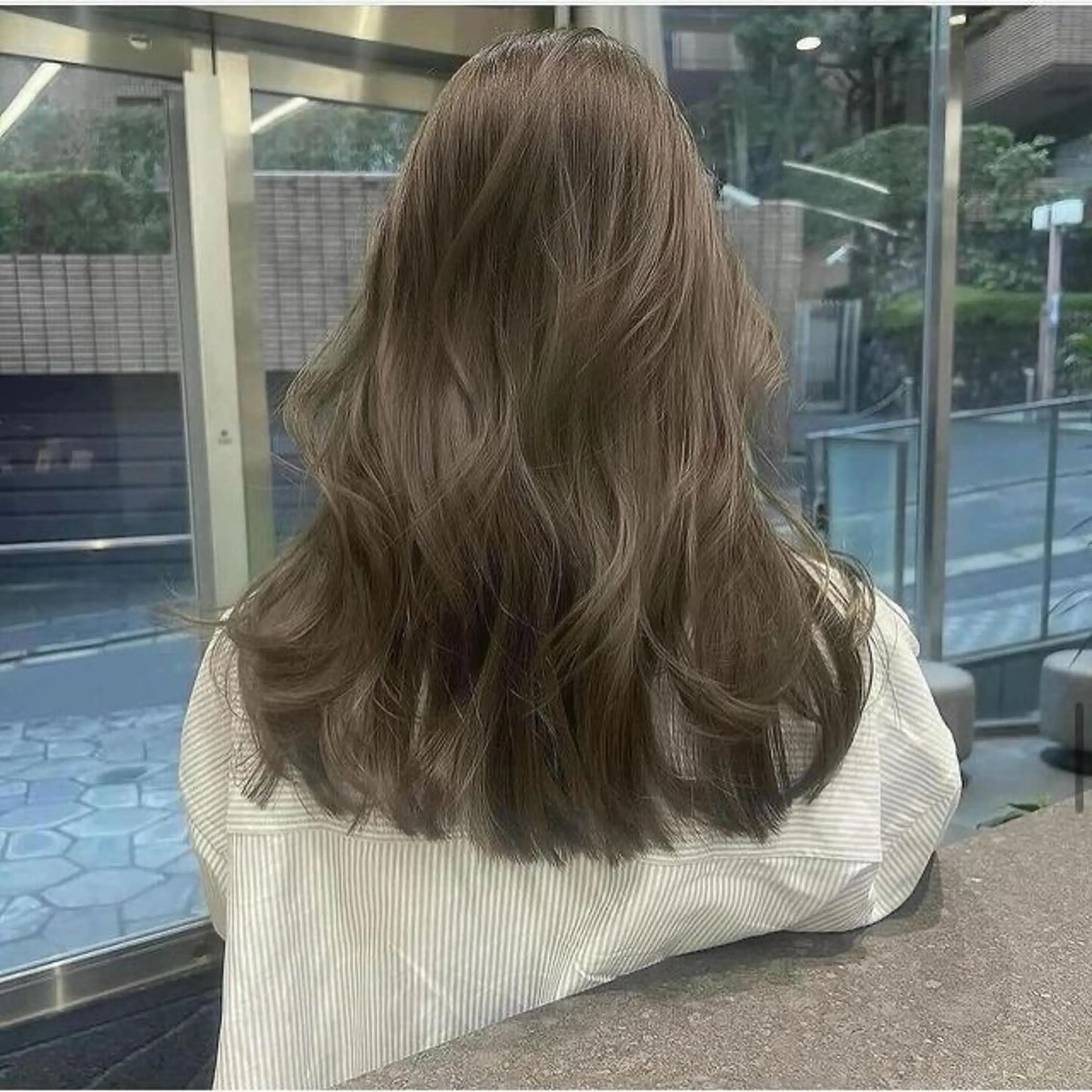 【ダメージレスに可愛く】ブリーチなしダブルカラー🥯の写真