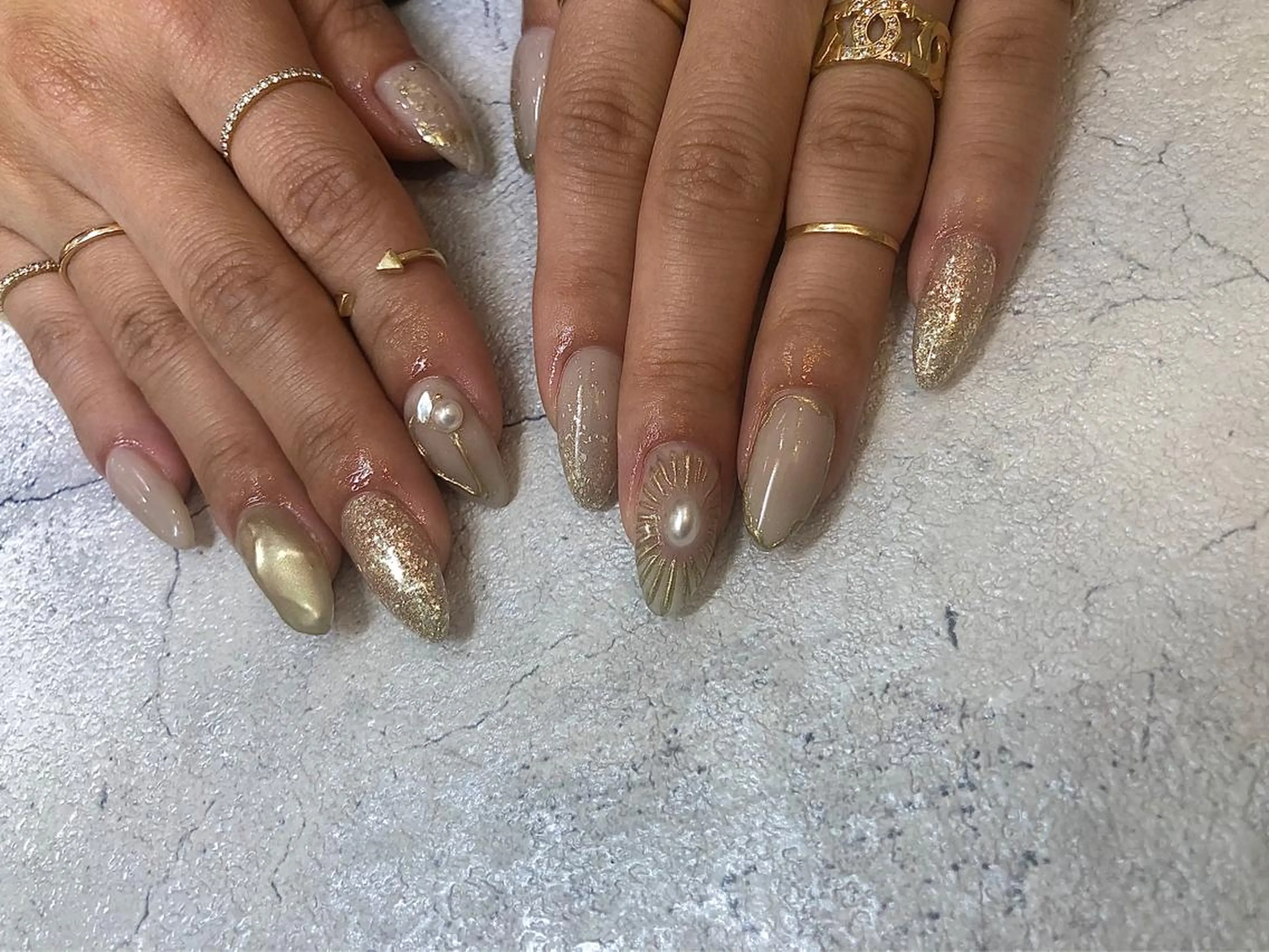 ネイル ニュアンスネイル フットネイル nailsalon VANITY所属・nailsalon VANITYのネイルデザイン