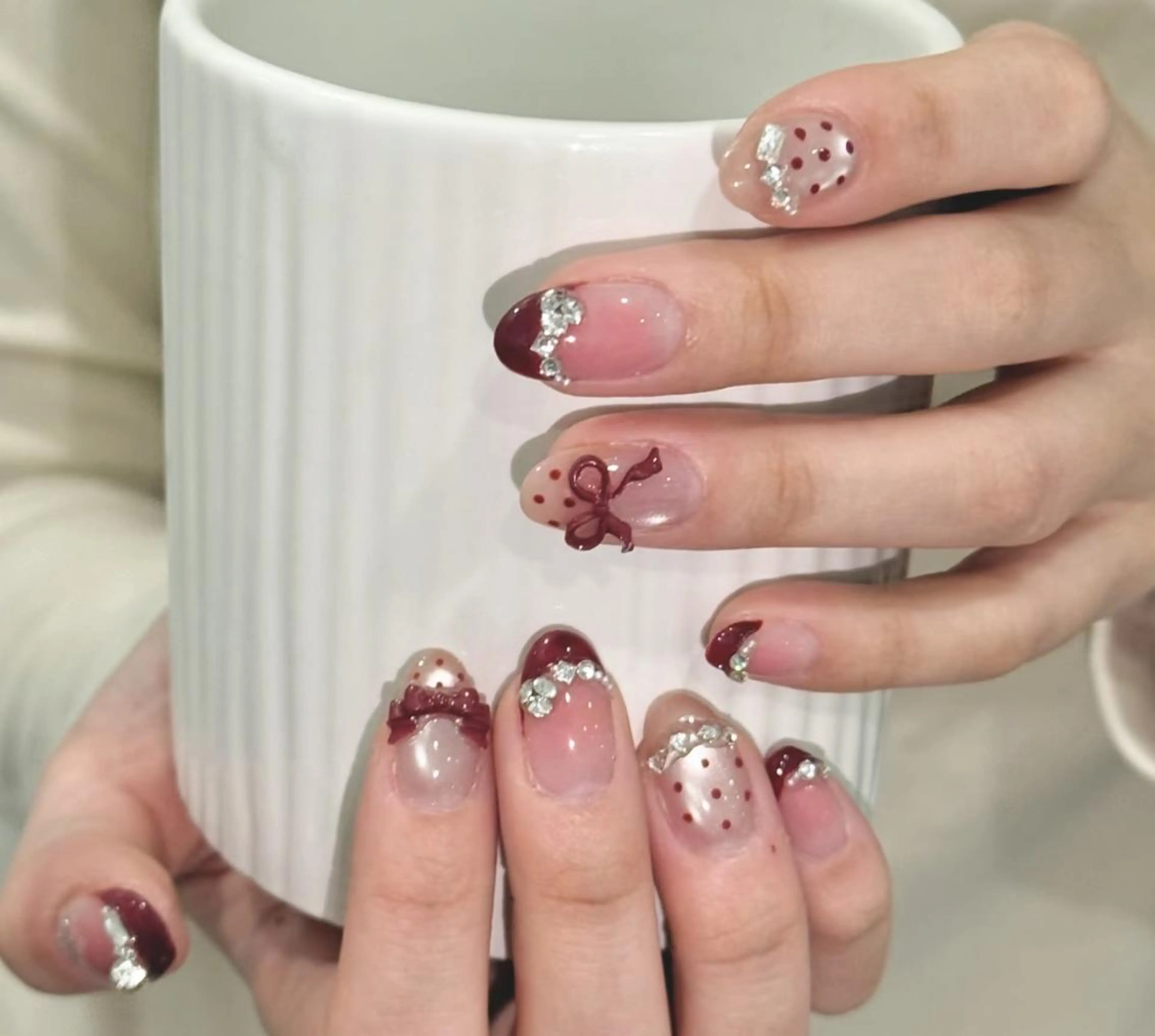 ネイル ハンドネイル By moonネイル 🌷ワンホン/韓国風のネイルデザイン