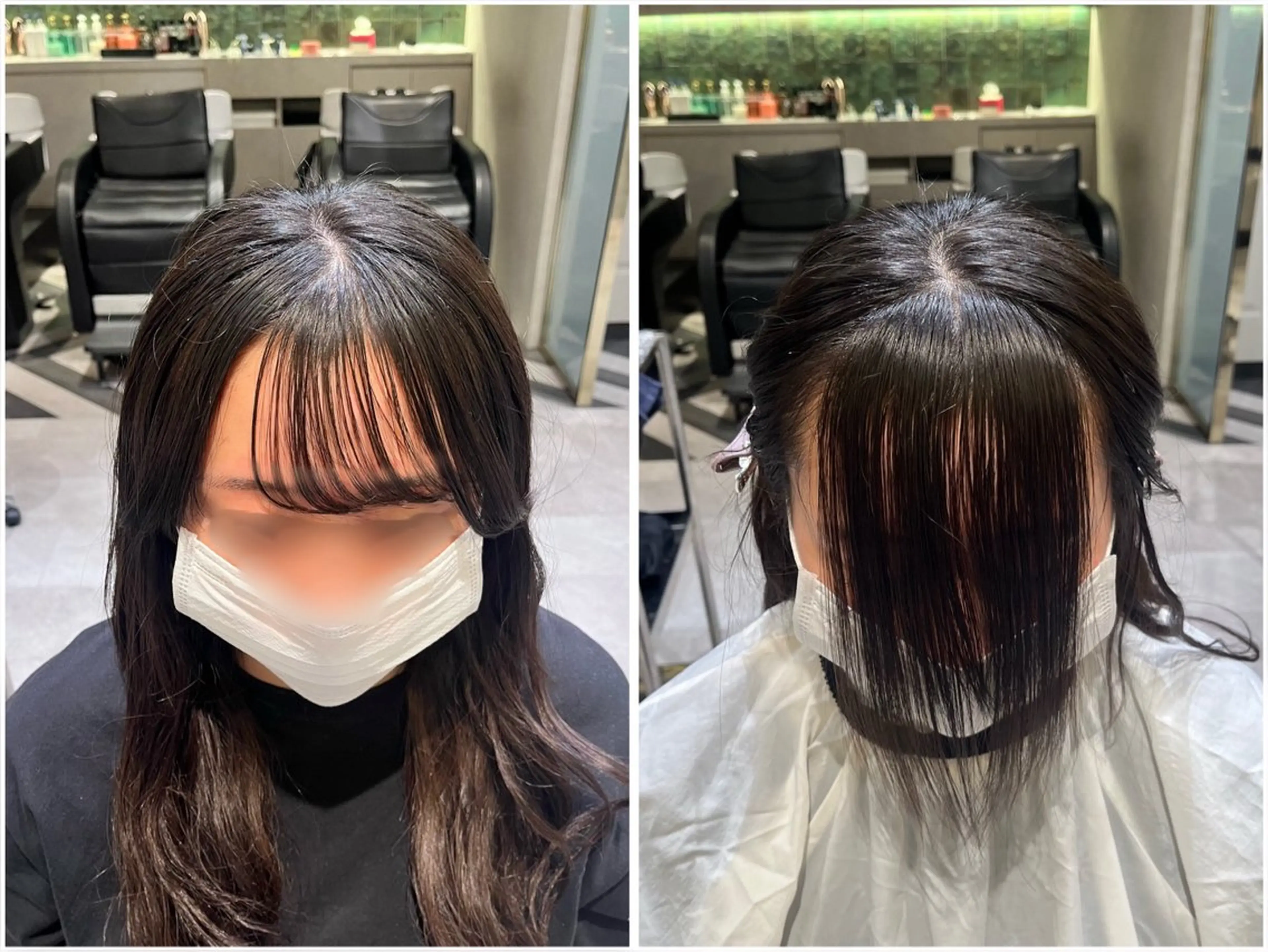 【印象変わります💄】前髪+顔まわりカット💜の写真