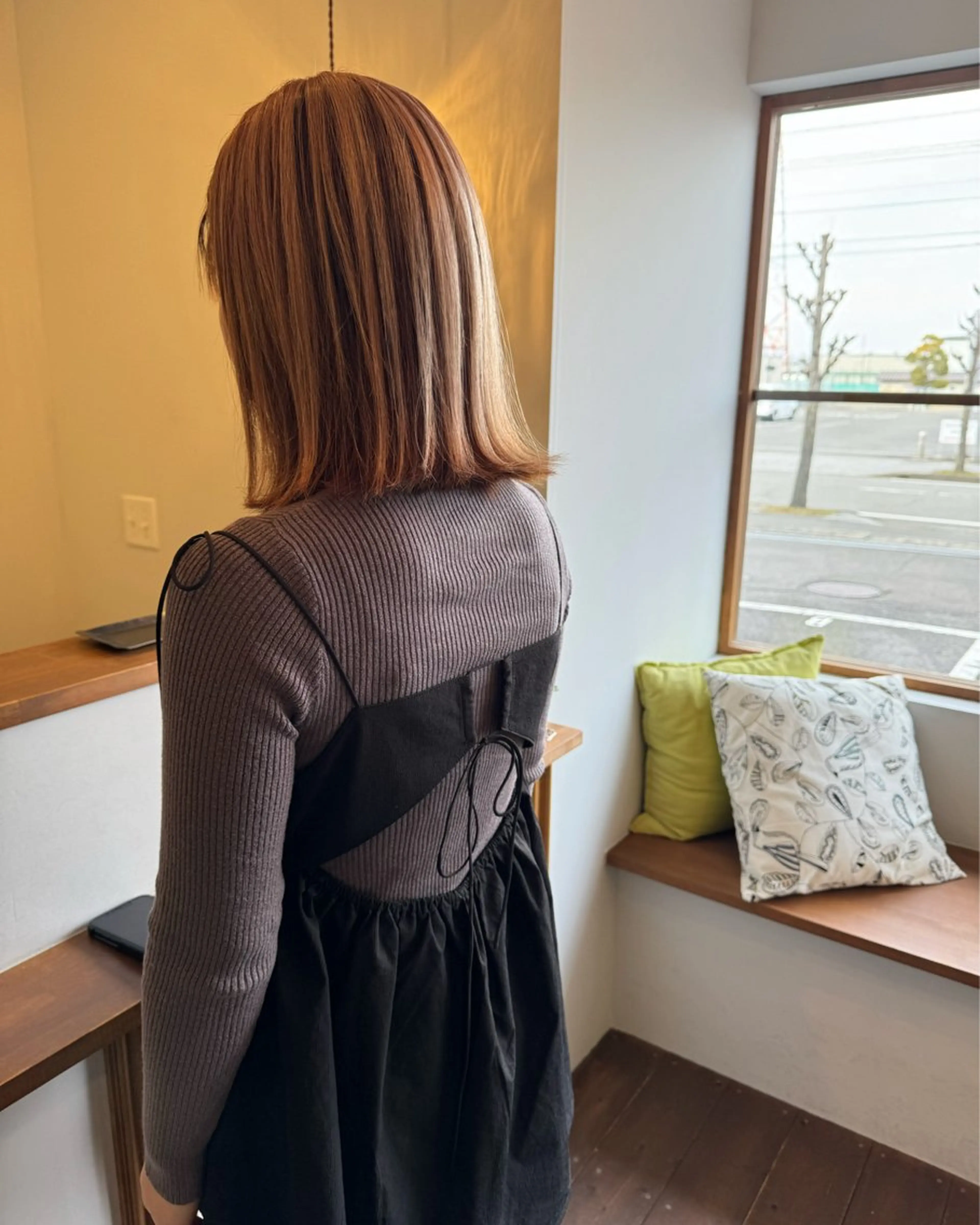 カラー 中島 絢太のヘアスタイル