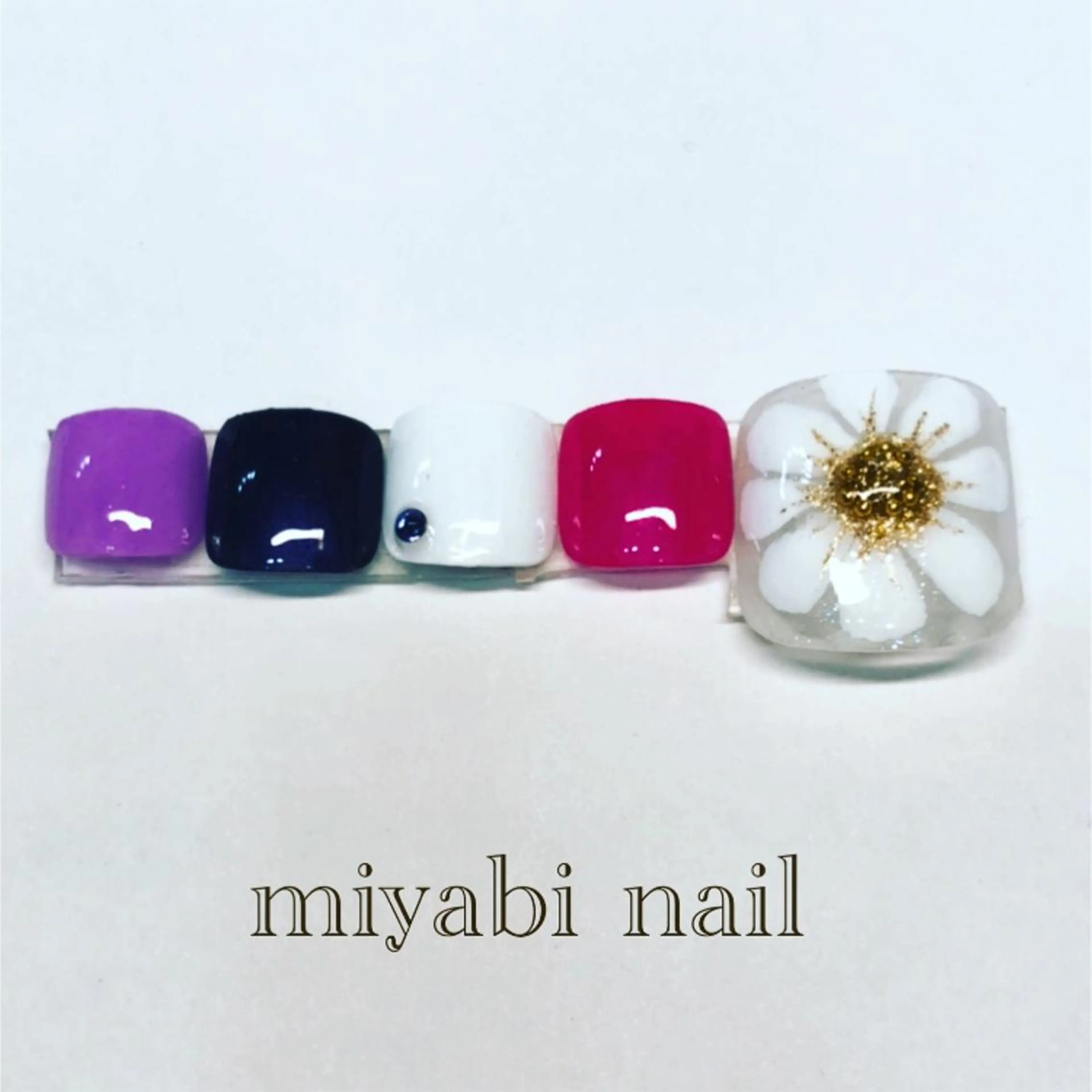 ネイル miyabi nail 桂川駅近くのネイルデザイン