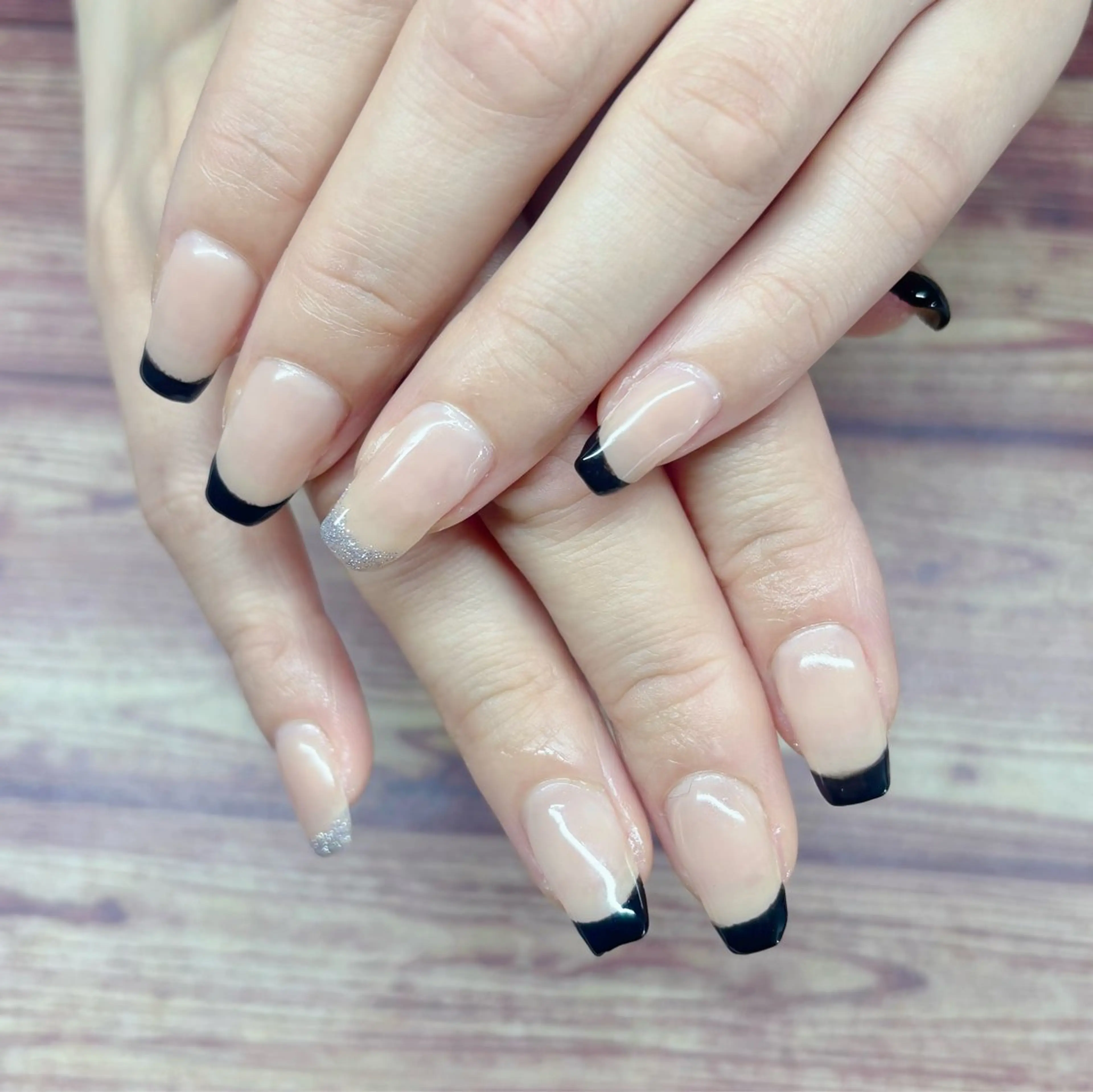 ネイル フレンチネイル MYu Beauty Salon  MAIのネイルデザイン