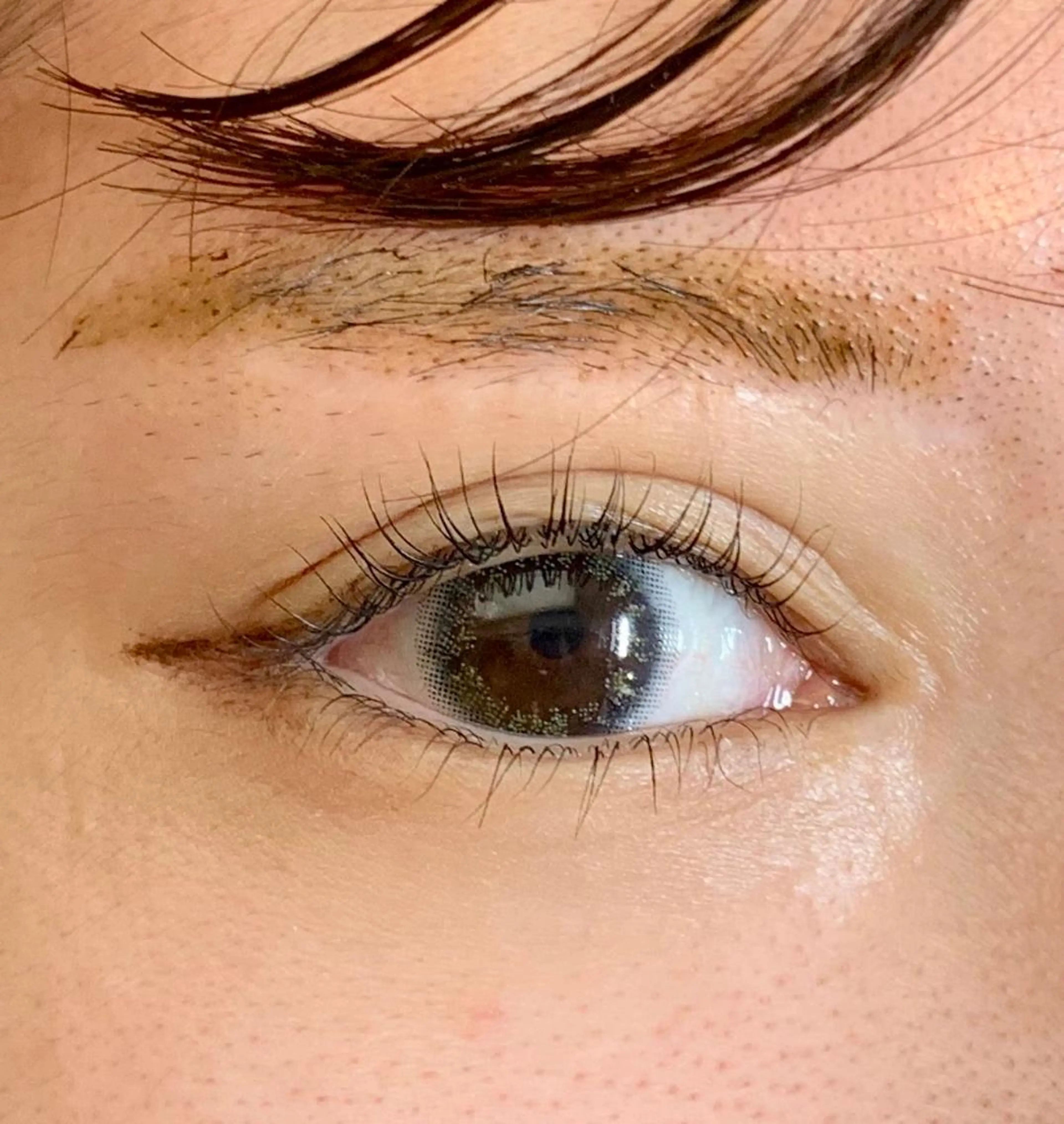 マツエク・マツパ 下まつげエクステ 一重×まつ毛パーマ EARTH eyelashのマツエク・マツパデザイン