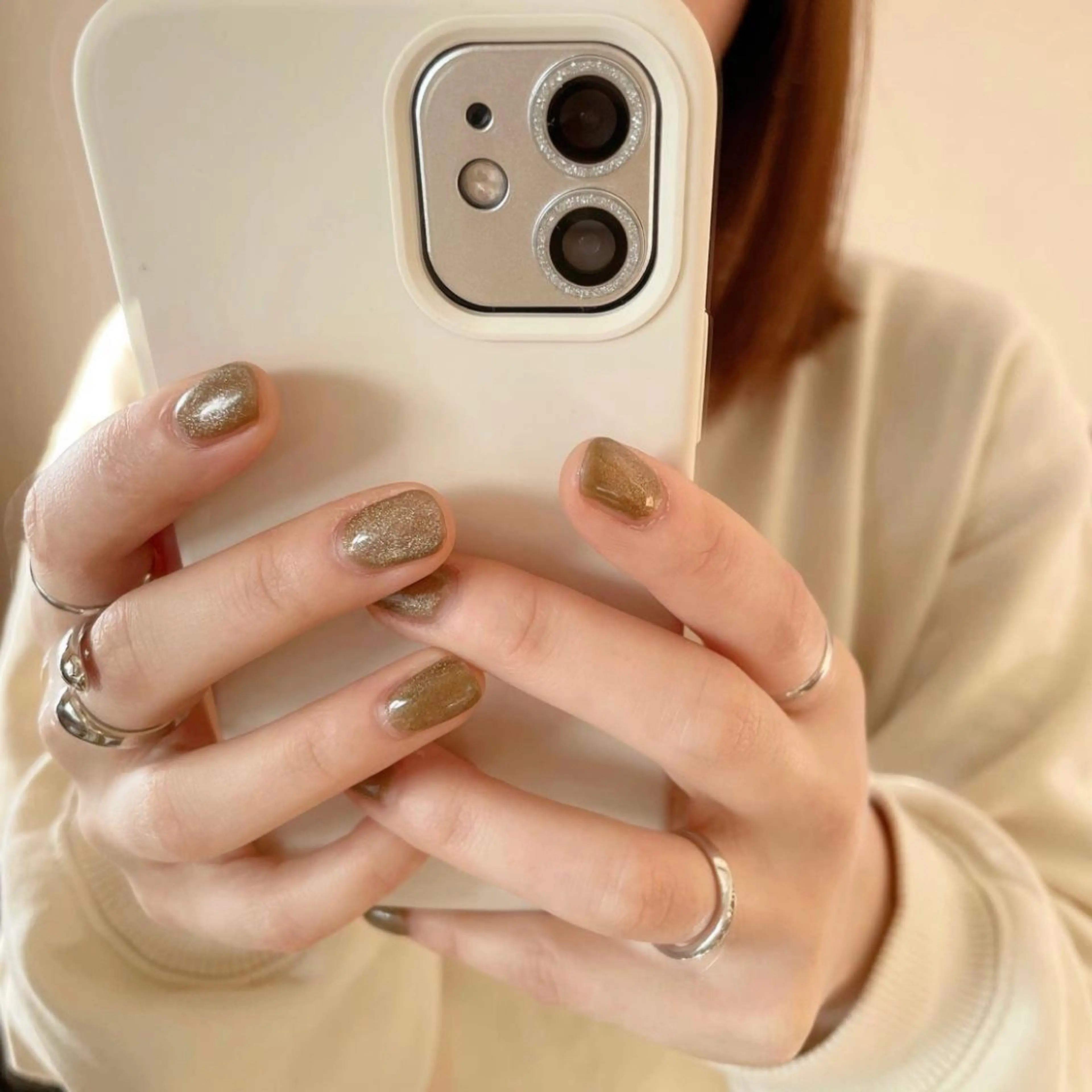 ロング カラー パーマ ヘアアレンジ メンズ キッズ ネイル マツエク・マツパ アイブロウ ゴールド mona/ ストレートスタイル✨のヘアスタイル