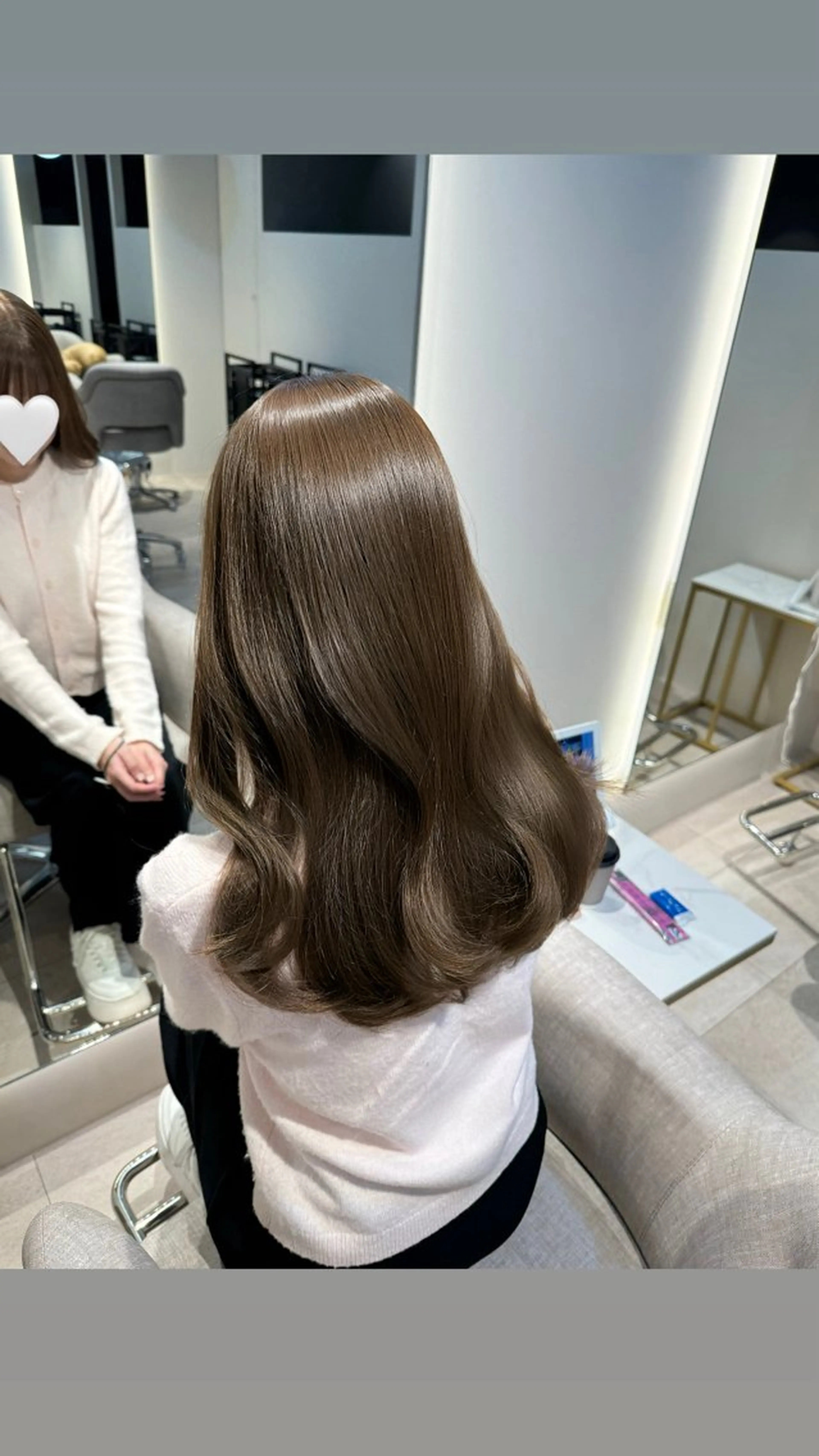 🎀整えカット(〜1cm 毛量調整なし)+プレミアムケアカラー🎀の写真