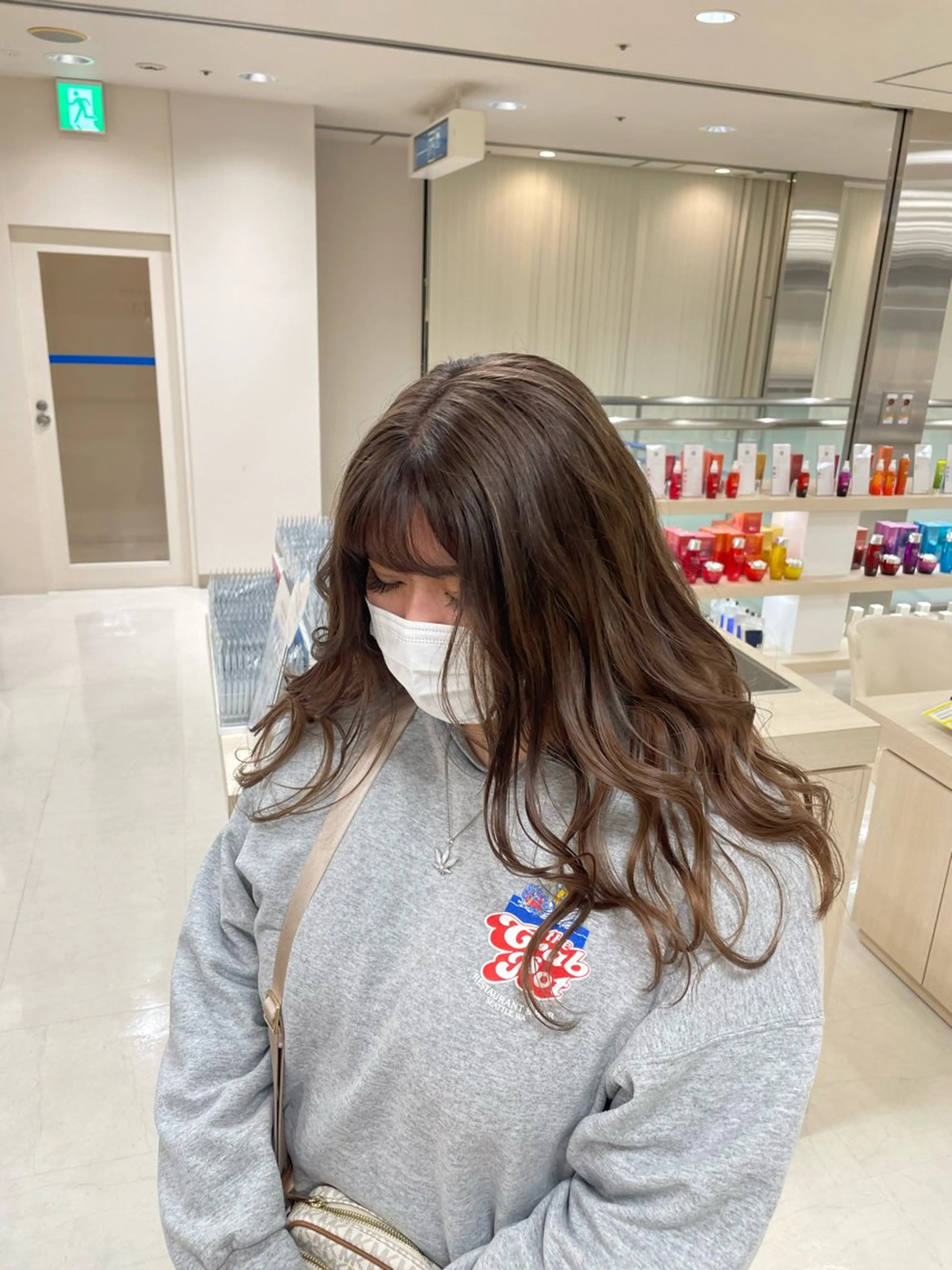 ロング カラー カット ヘアカラー ヘッドスパ ヘアセット 暖色レイヤー 🥀REIRIのヘアスタイル