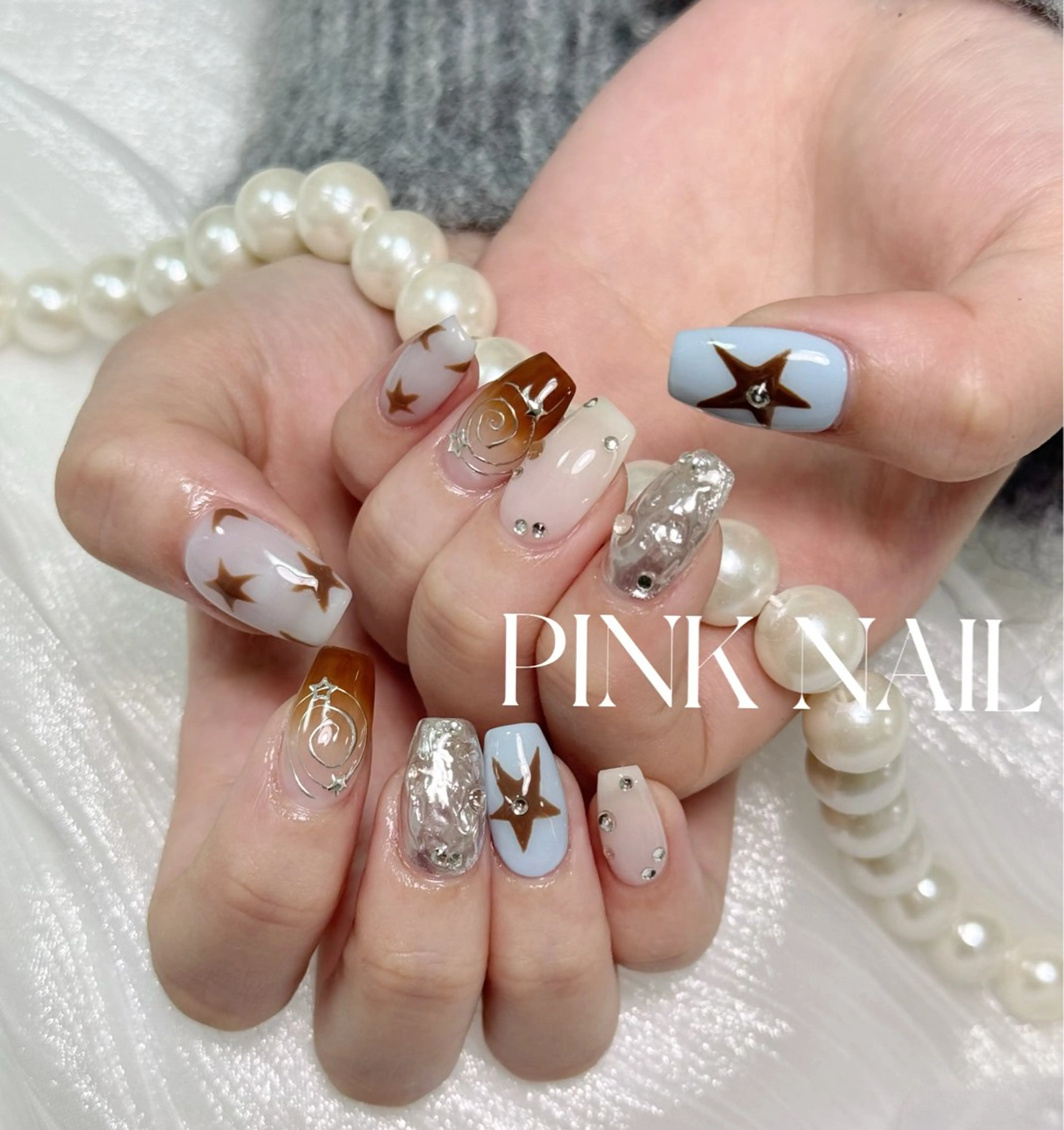 ネイル ハンドネイル pink nailのネイルデザイン