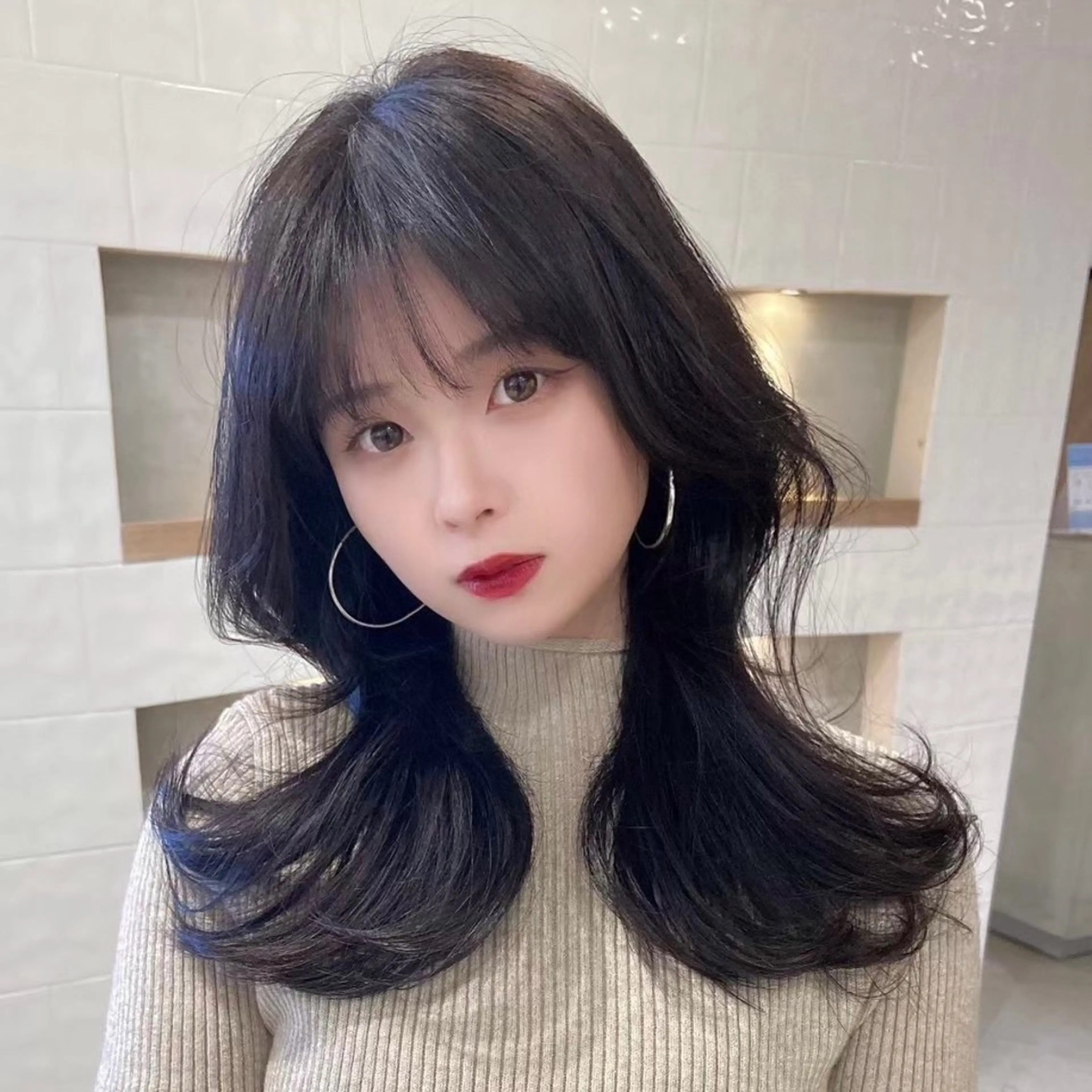 ロング カラー 🖤韓国艶髪 RINA🖤のヘアスタイル