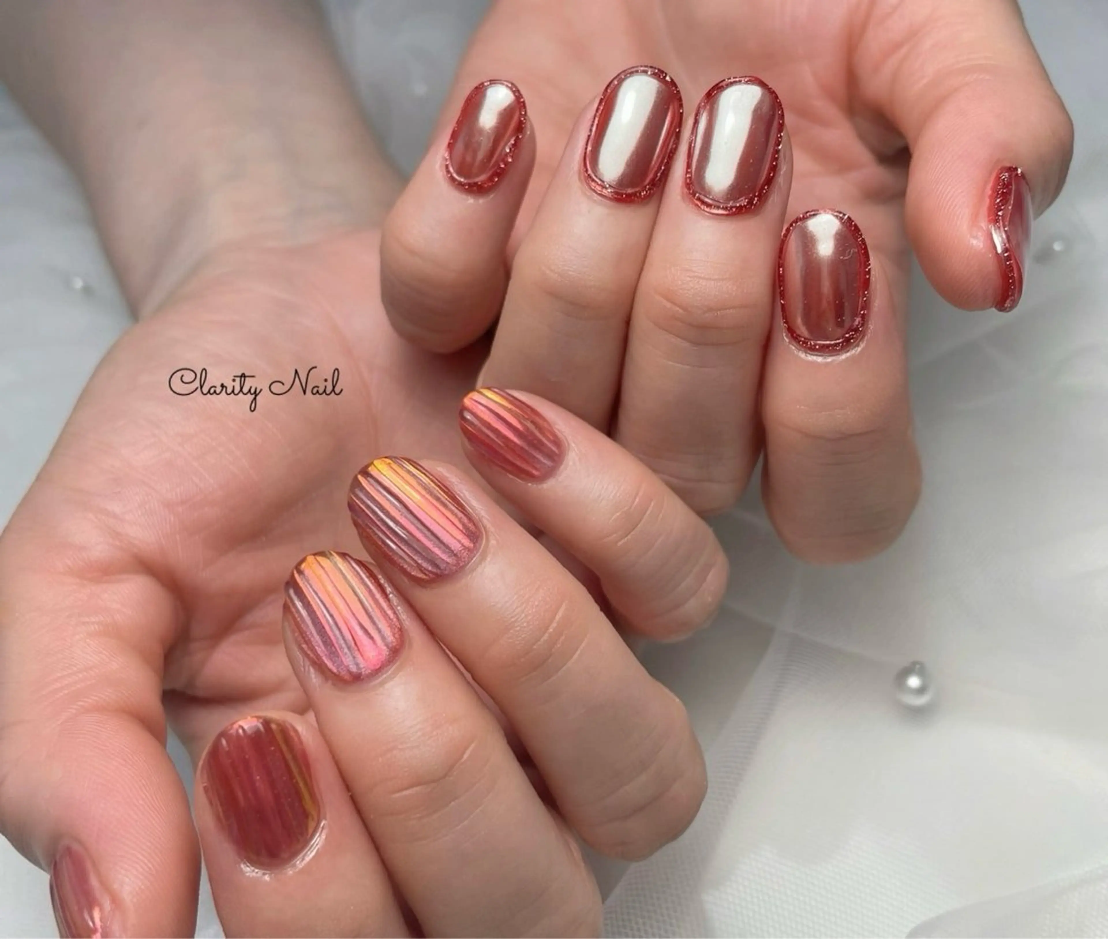 ネイル アートネイル 持ち込み ハンドネイル Clarity Nailのネイルデザイン