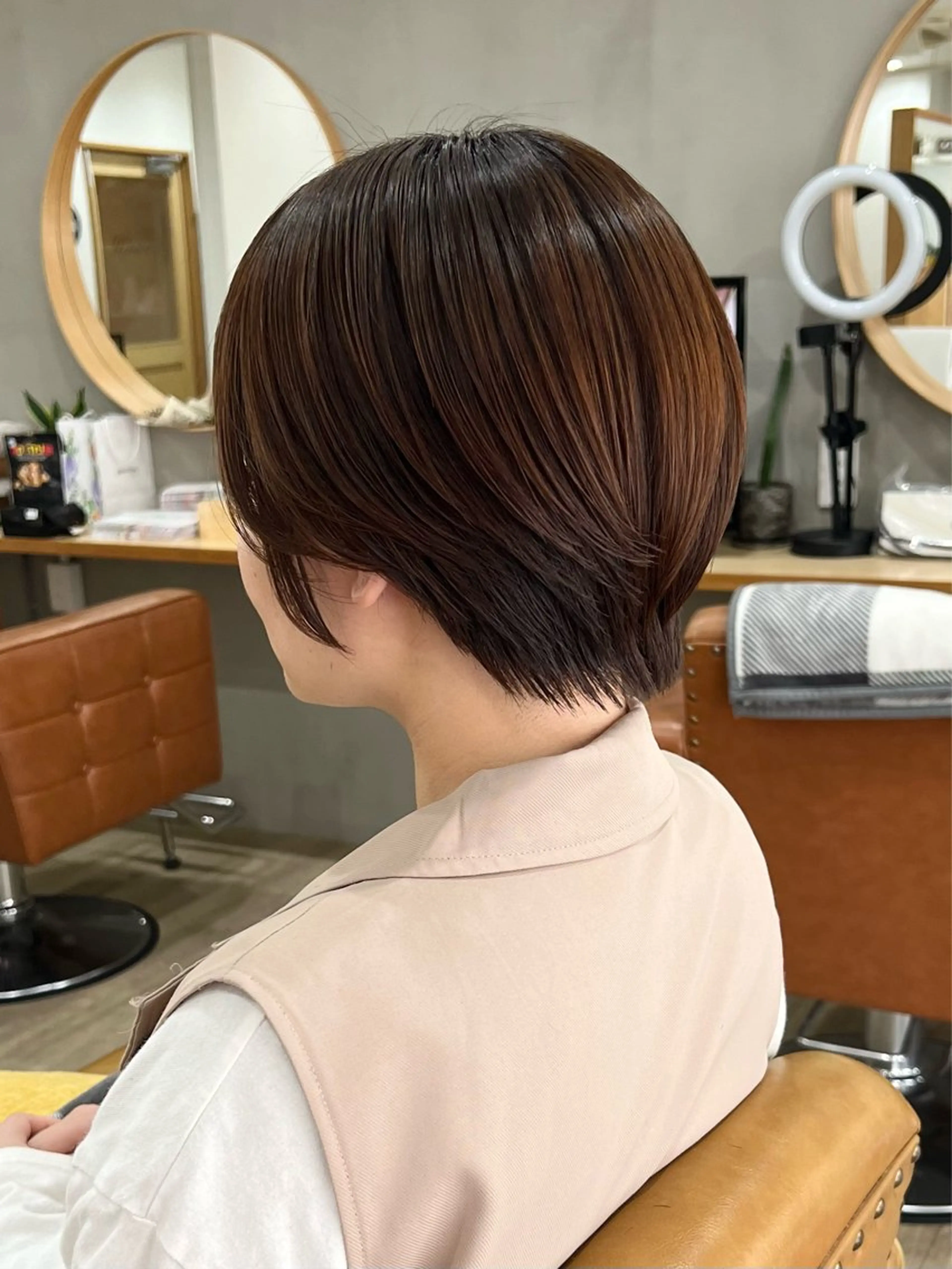 ショート カラー ショートヘア カット ヘアカラー 【カミカリスマ受賞】 メアリーバイメリーのヘアスタイル