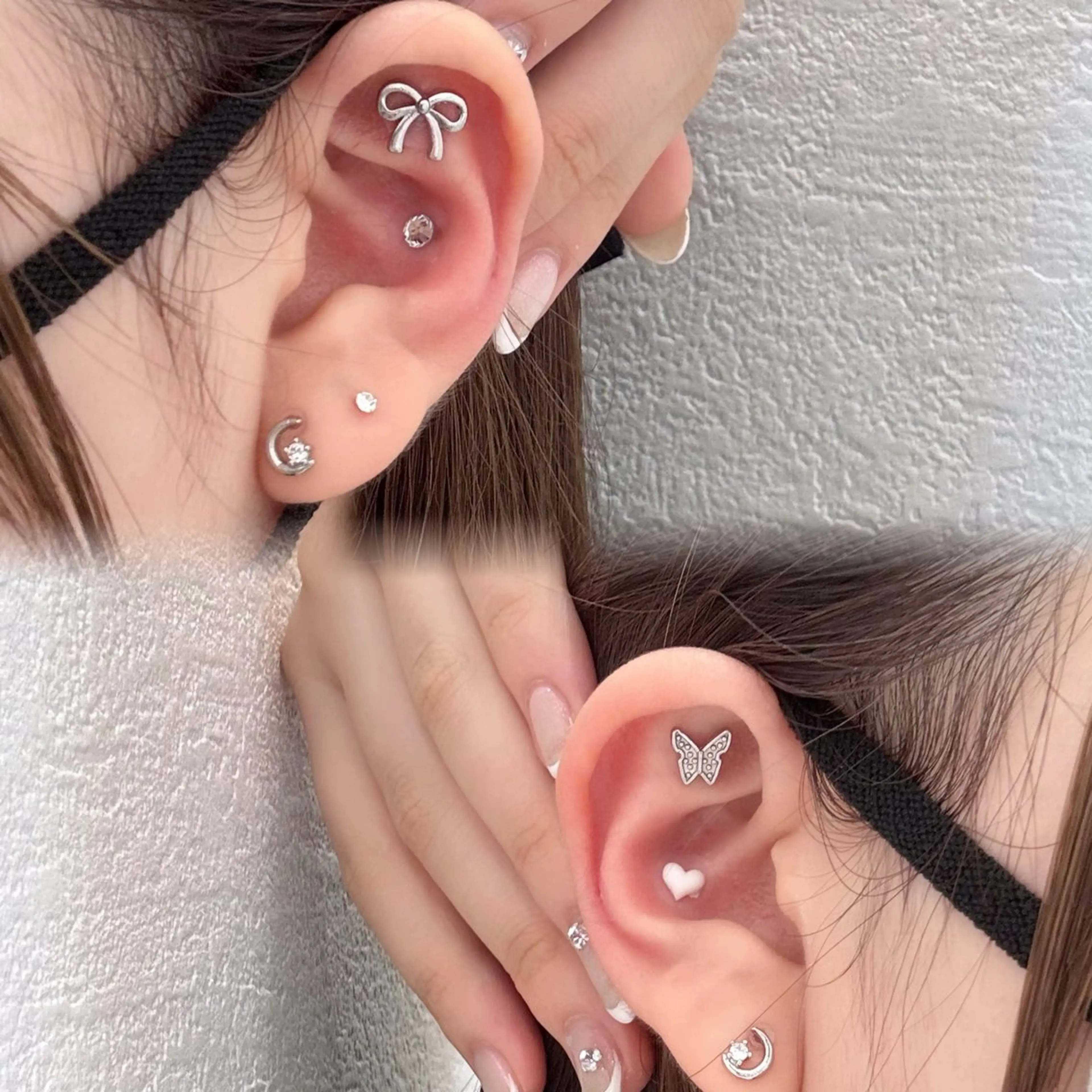 𐙚⸝⸝꙳耳つぼジュエリー10粒の写真