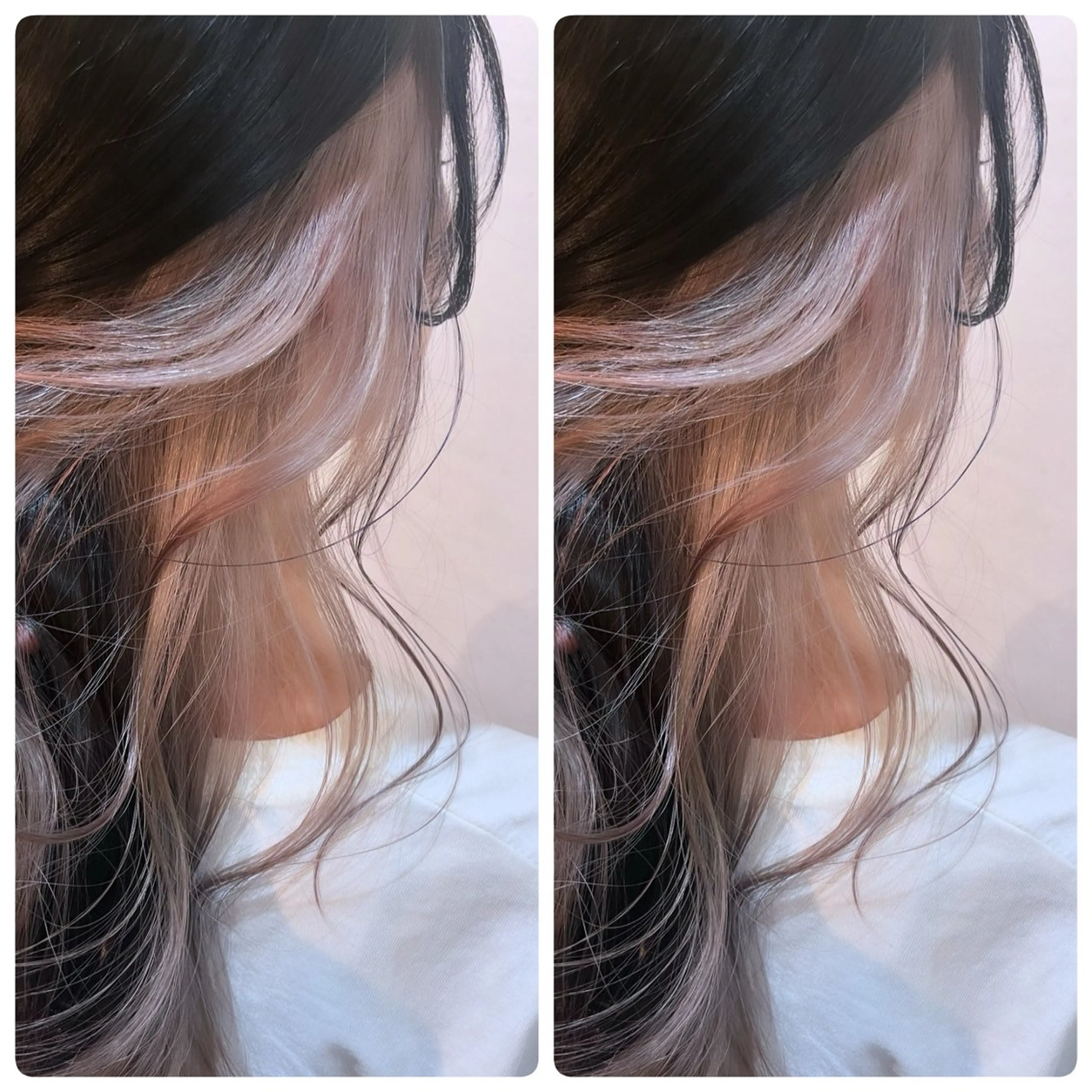 ロング ヘアカラー 飯星慧斗 /ブリーチ、縮毛矯正のヘアスタイル