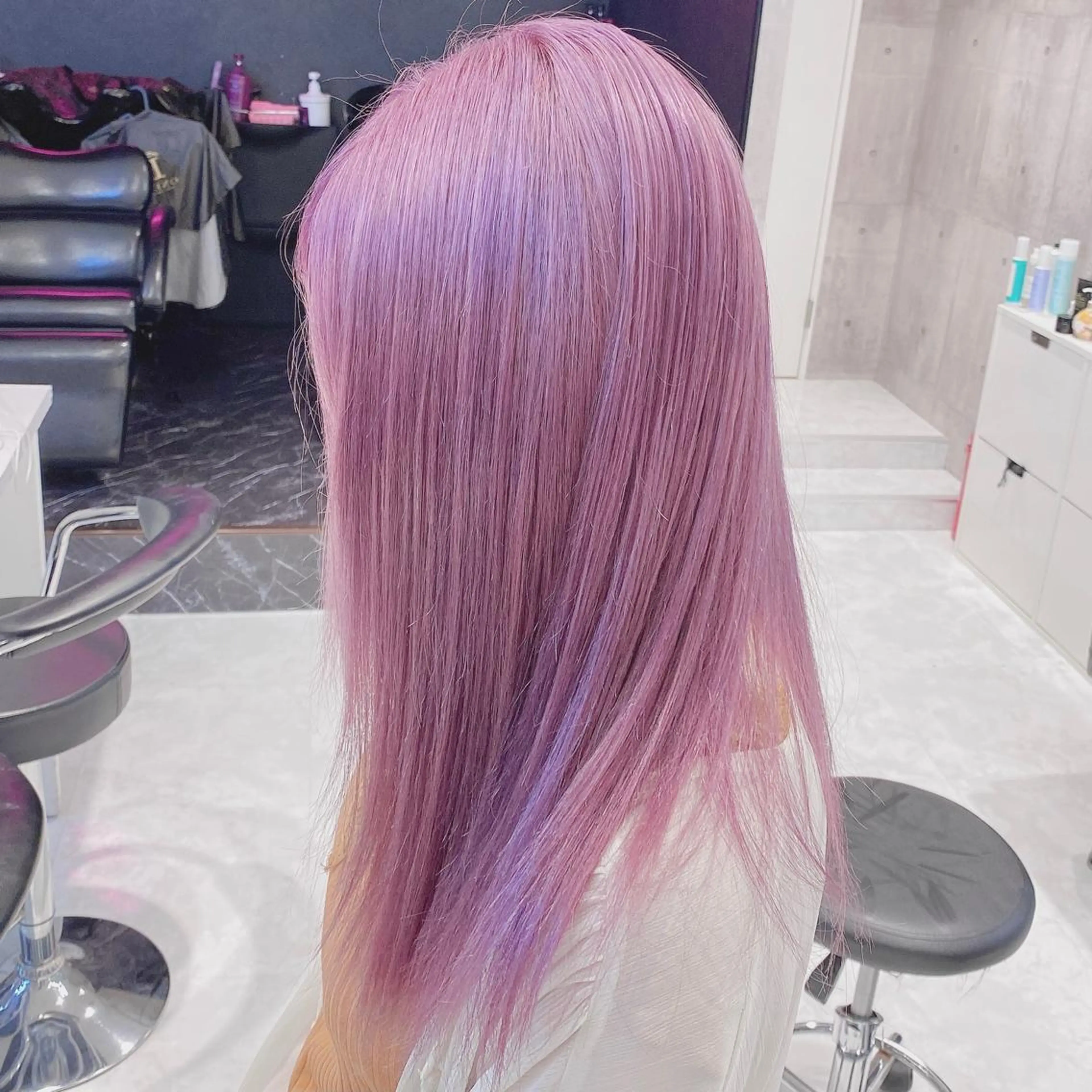 ミディアム カラー ヘアアレンジ メンズ キッズ マツエク・マツパ SALOWIN所属・ハイトーン美容師 MASATOのヘアスタイル