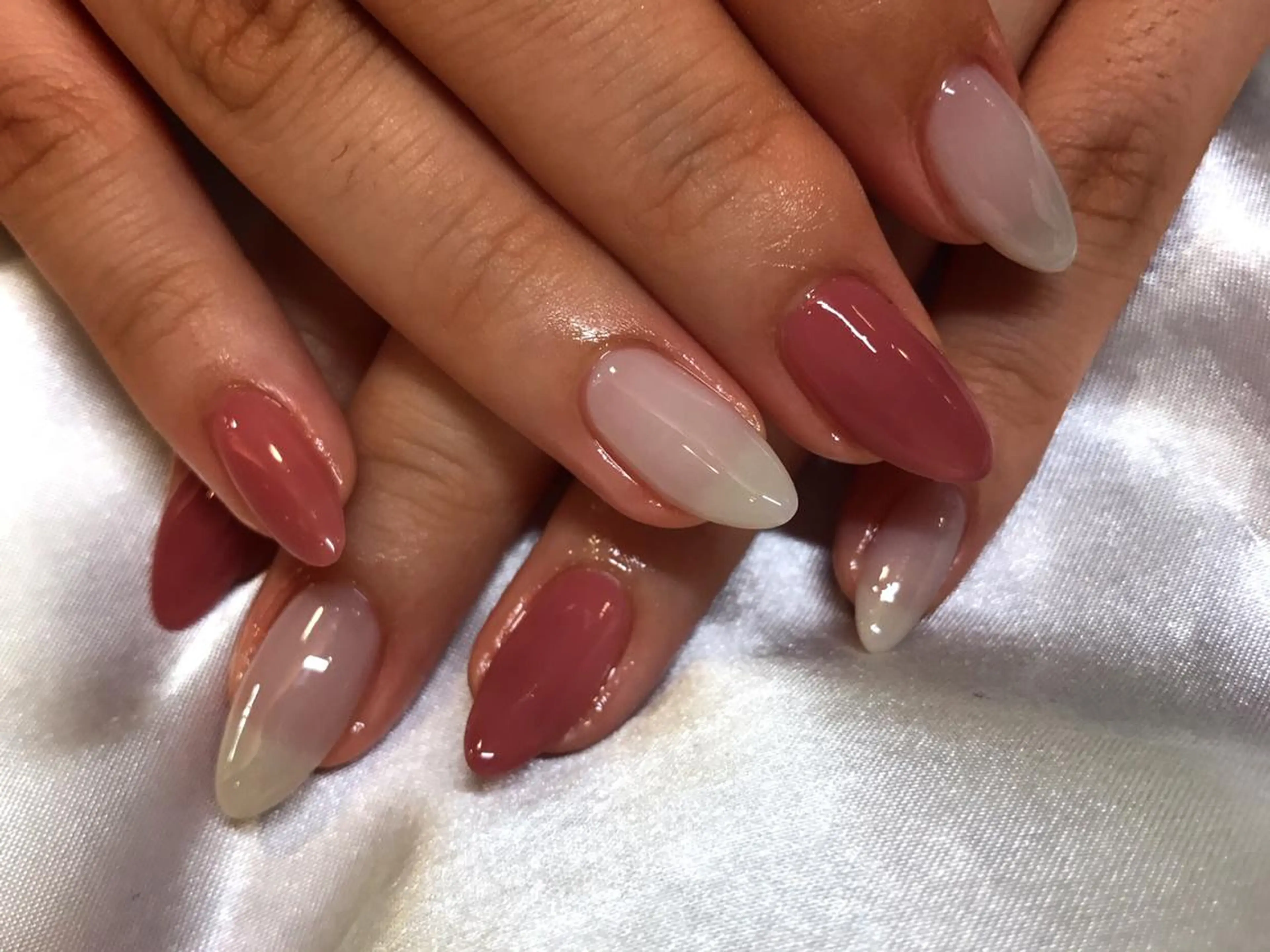 ネイル ジェルネイル ワンカラーネイル ハンドネイル 中川 愛理のその他イメージ