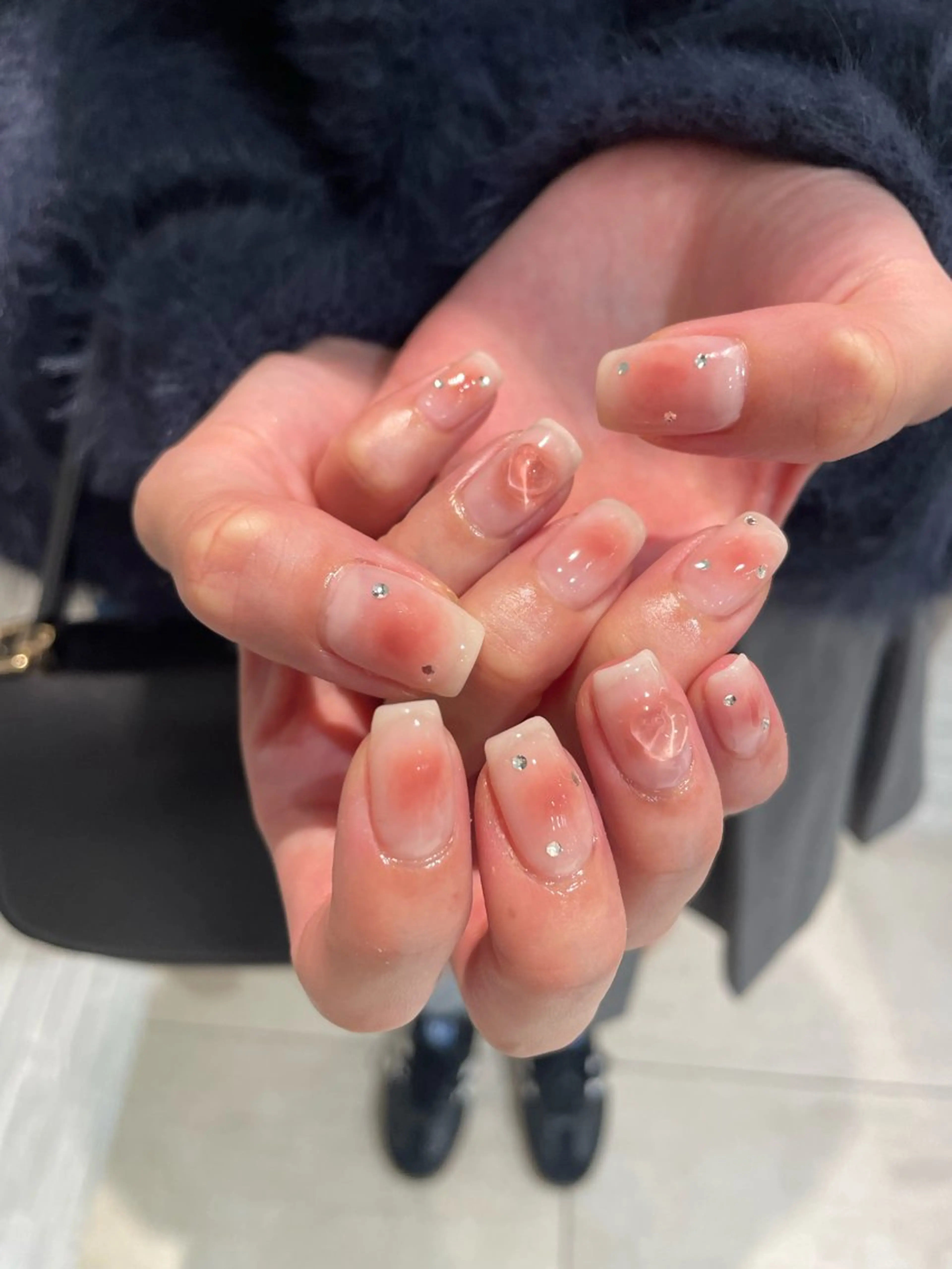 ショート 尾張 玖羽のネイルデザイン