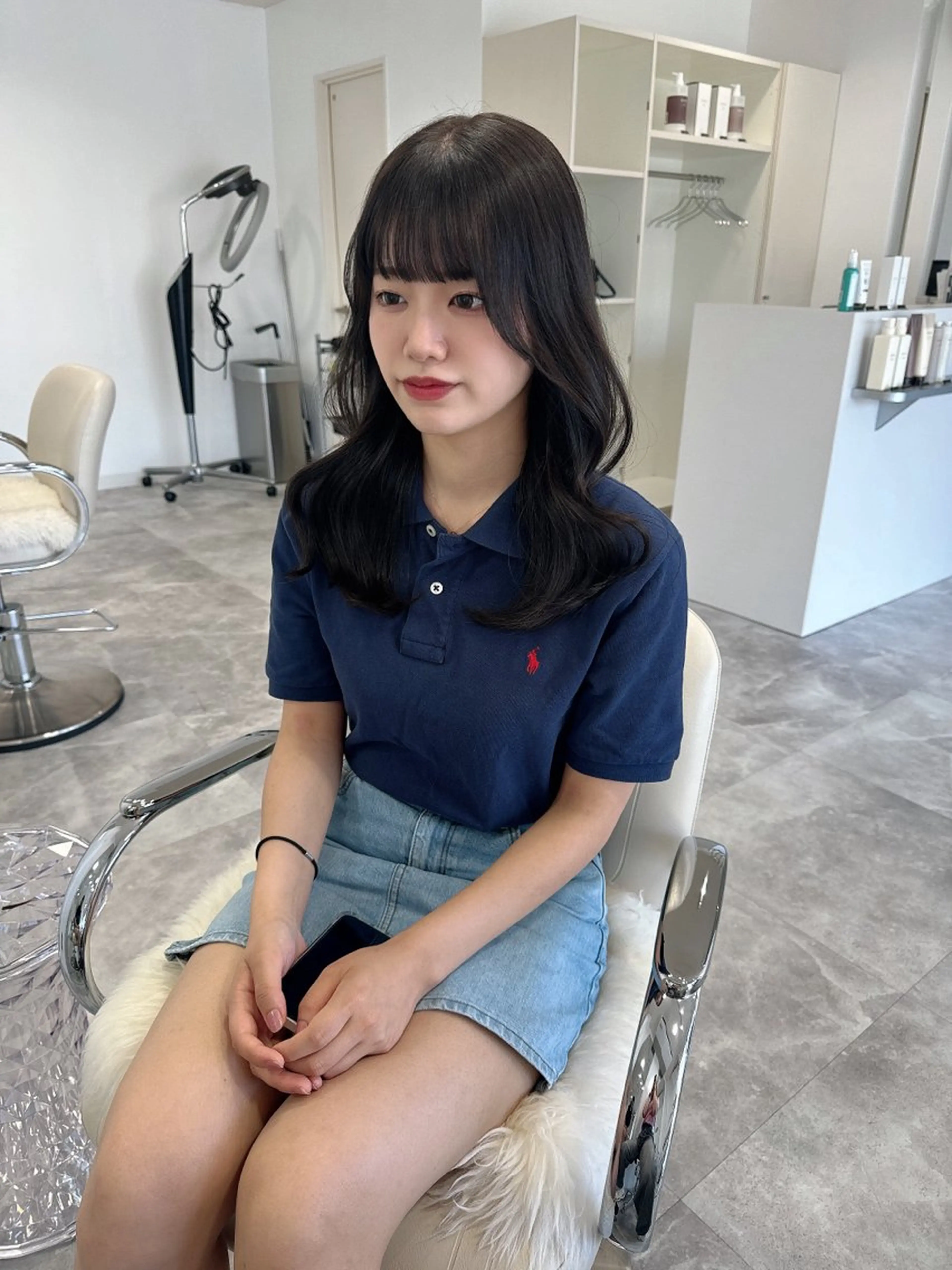 ロング LITTY所属・🤍 RIKO / LITTYのヘアスタイル