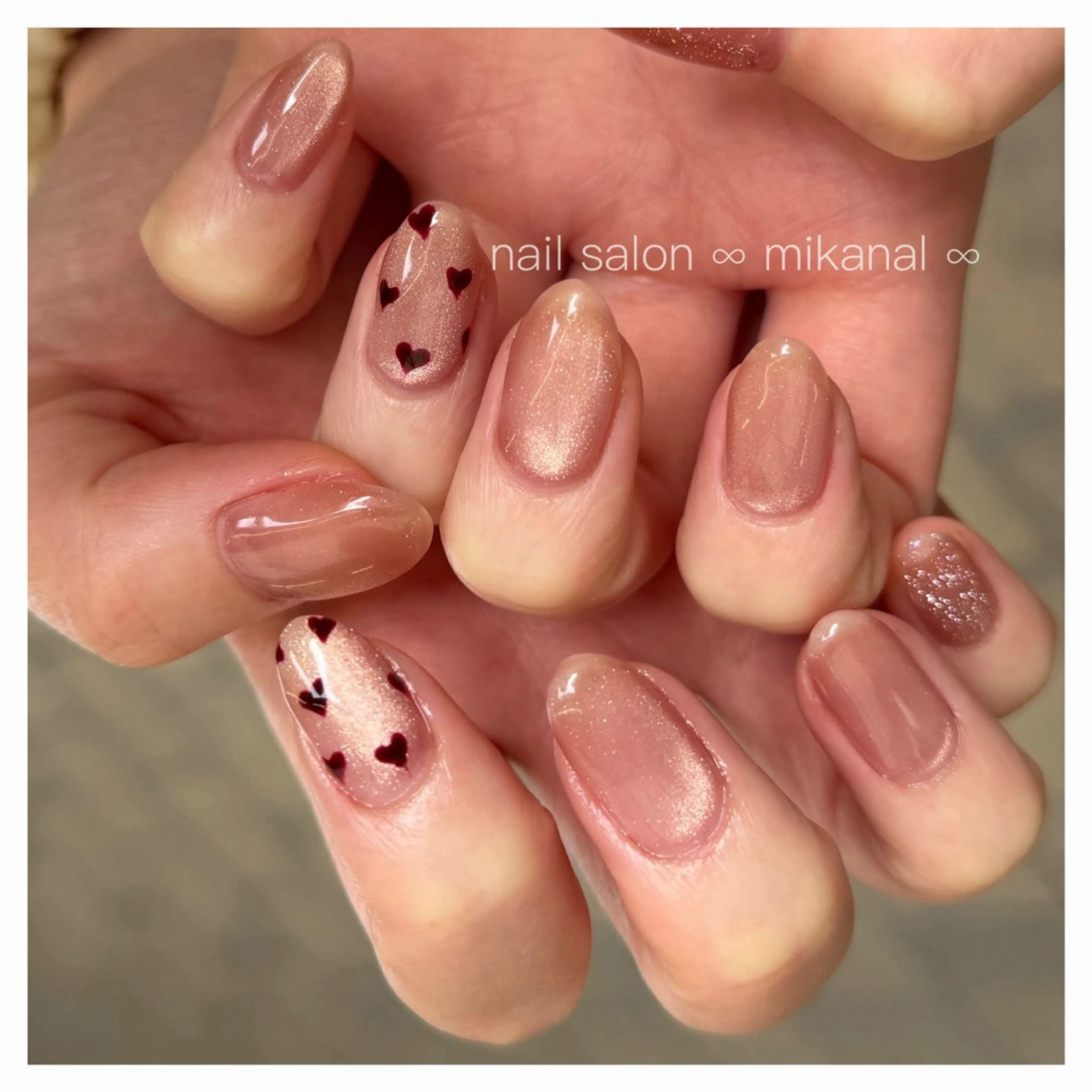 ネイル ハンドネイル nail salon  ∞ mikanal ∞所属・nailsalon ∞ ﾐｶﾅﾙ ∞のネイルデザイン