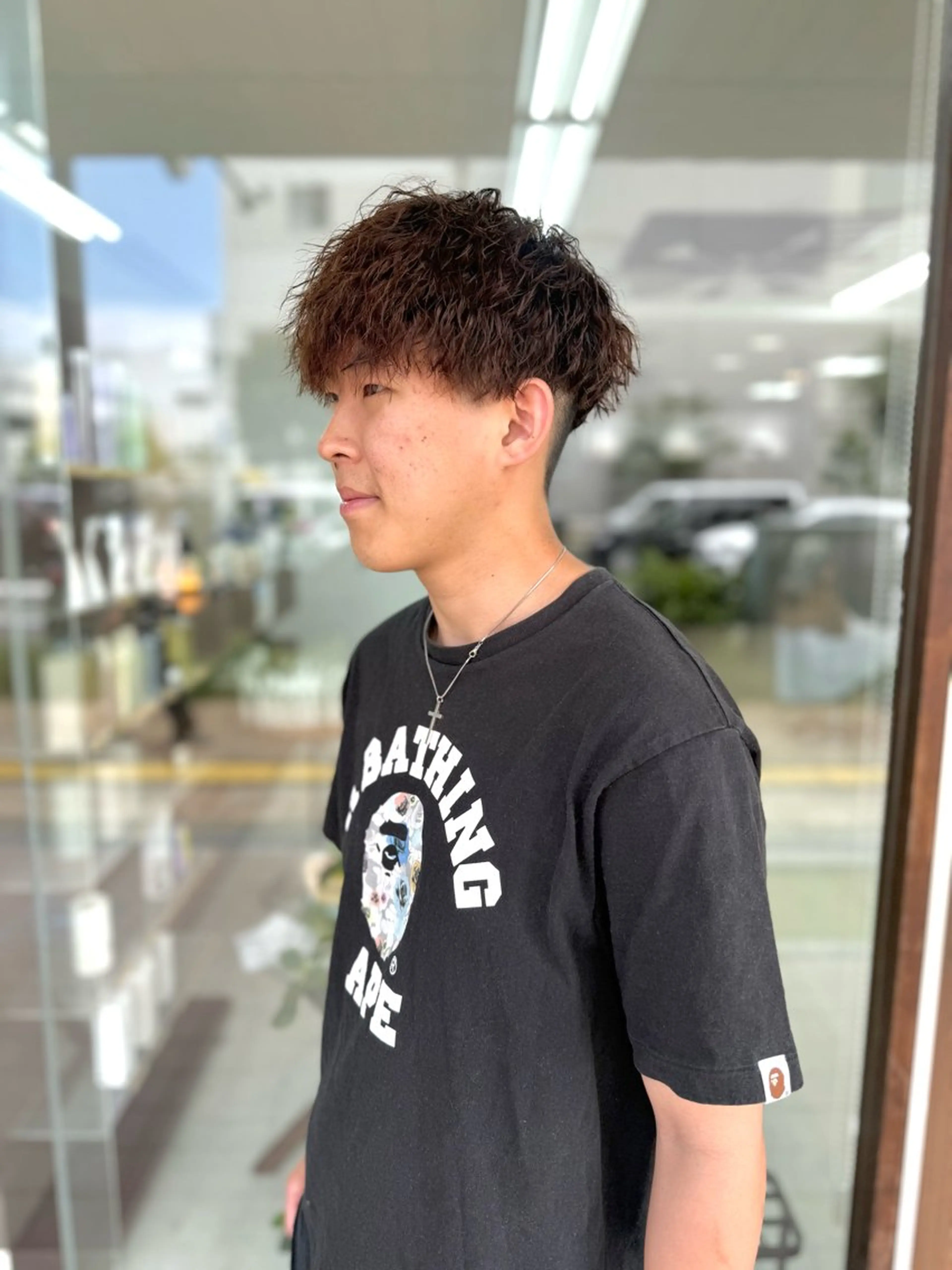 ショート パーマ メンズ カット パーマ メンズパーマの達人 / タカシマダイスケのヘアスタイル