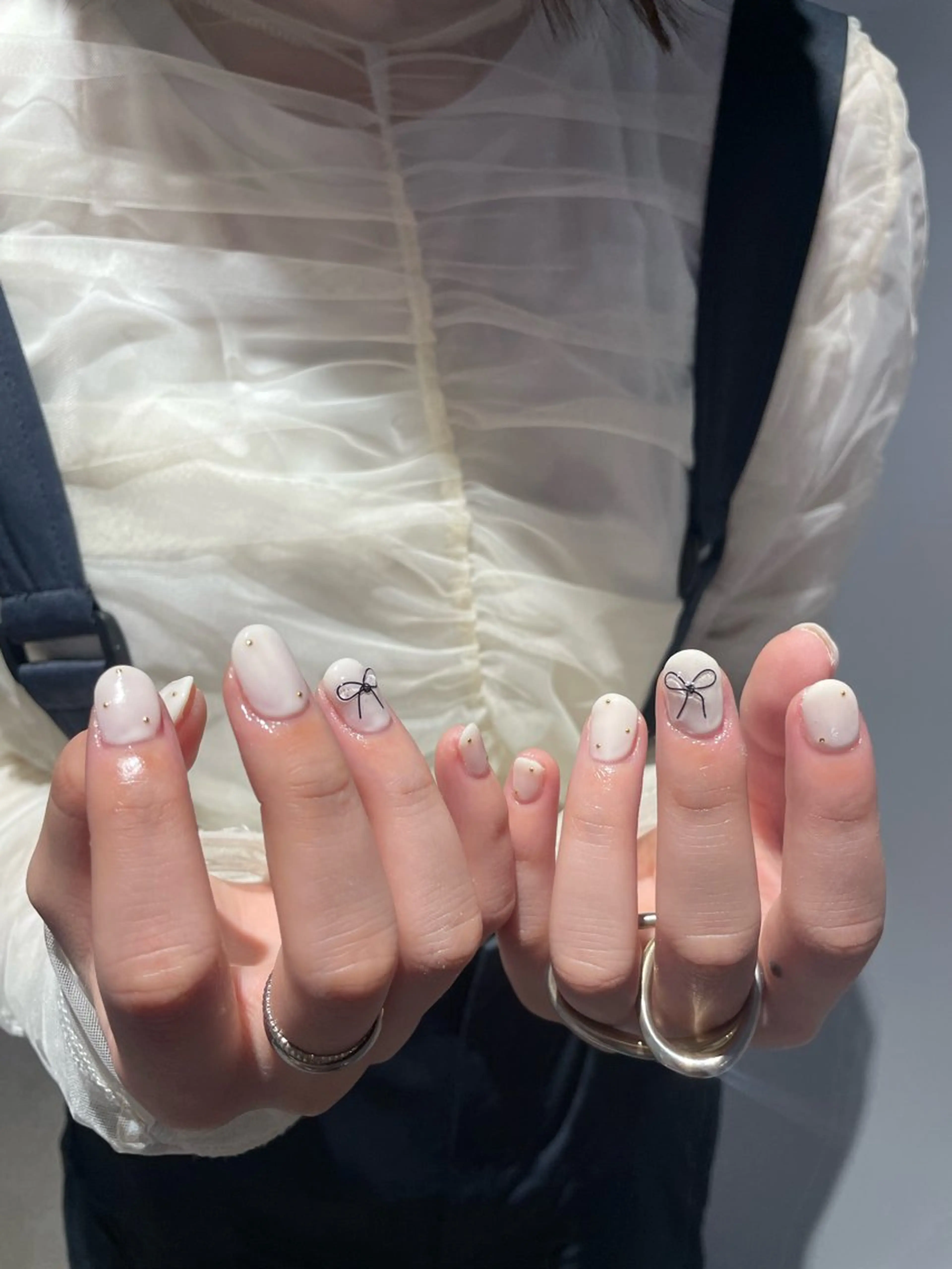 ネイル ハンドネイル HOSHI ⭐️辻堂 /藤沢ガーリーネイルのネイルデザイン