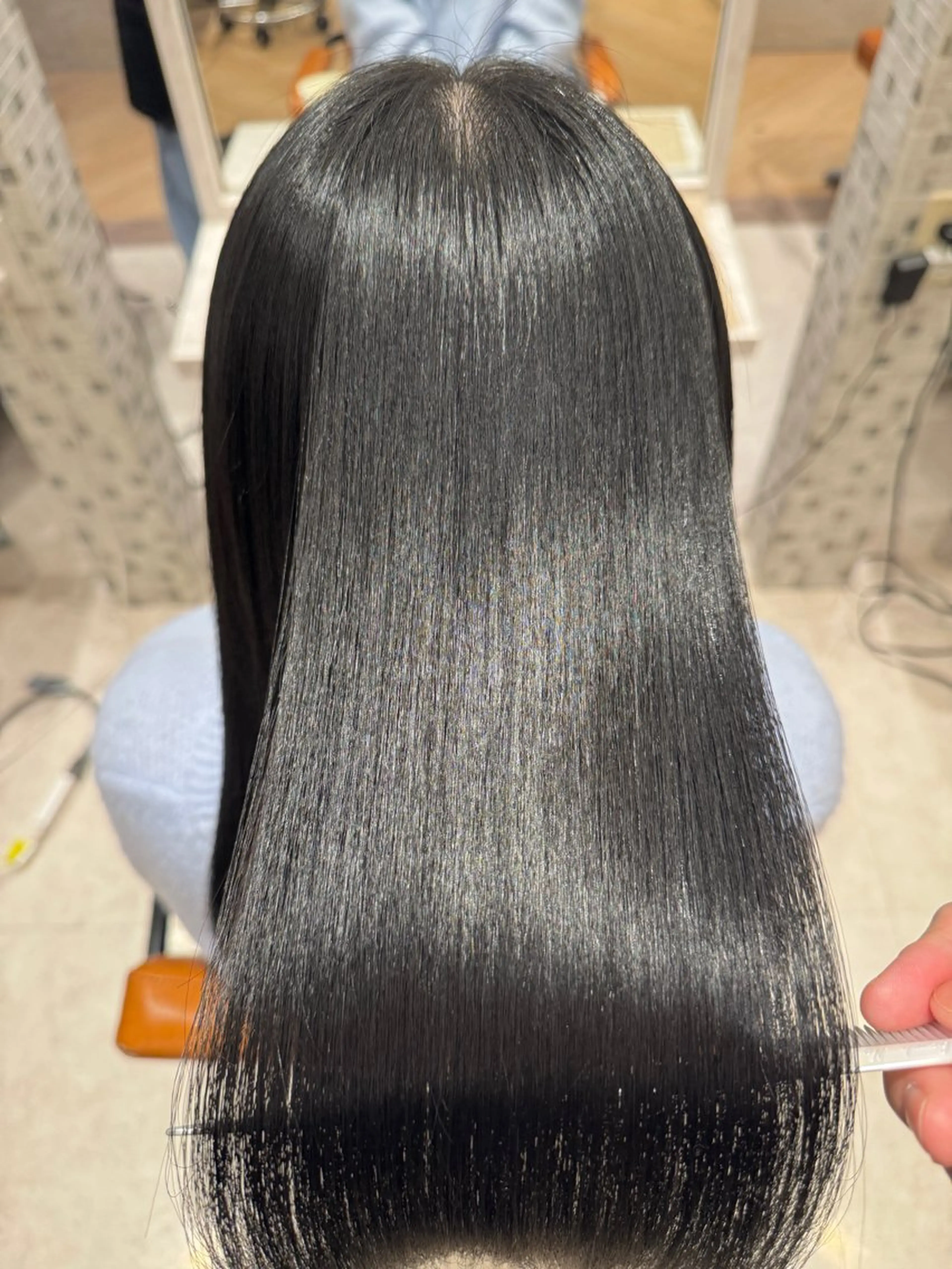 セミロング カット ヘアカラー トリートメント 💫艶髪💫 ✂︎佐久間俊生✂︎のヘアスタイル