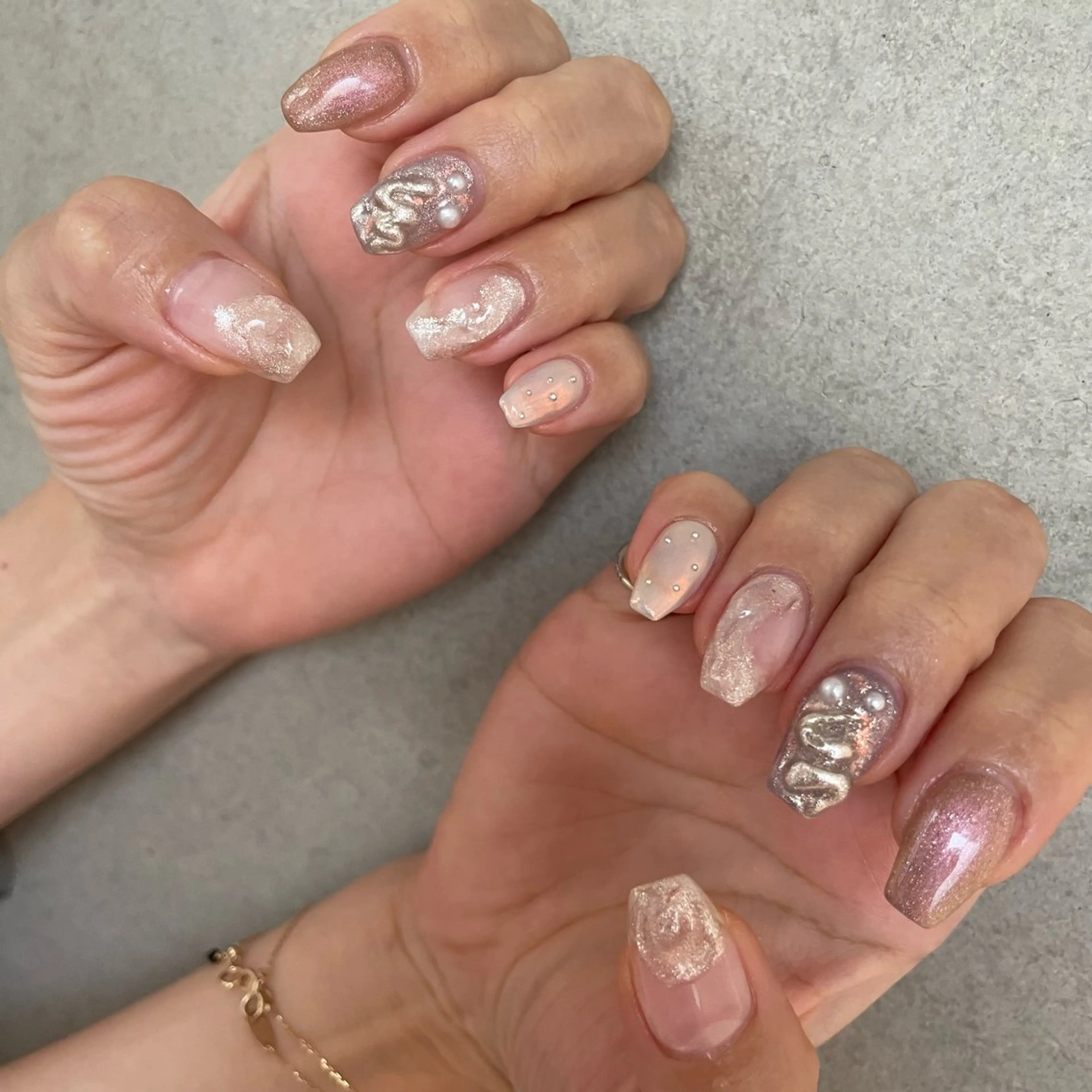 ネイル Yu_me  北堀江店所属・Yu_me 北堀江 chikaのネイルデザイン