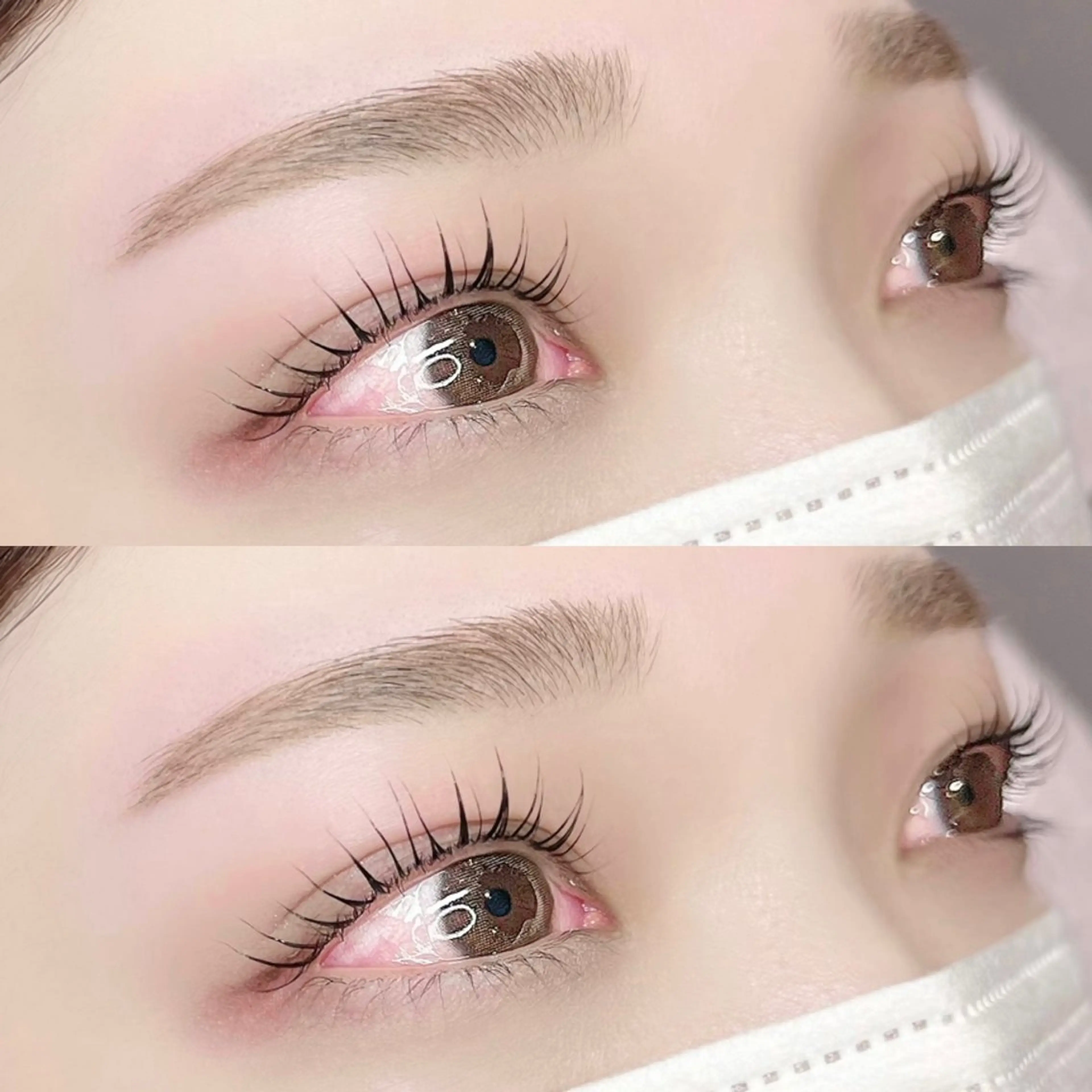 限定🎄ご新規様専用クーポン🎄選べるまつ毛パーマ(上)×美眉スタイリング《WAX》 ※再来様不可×の写真