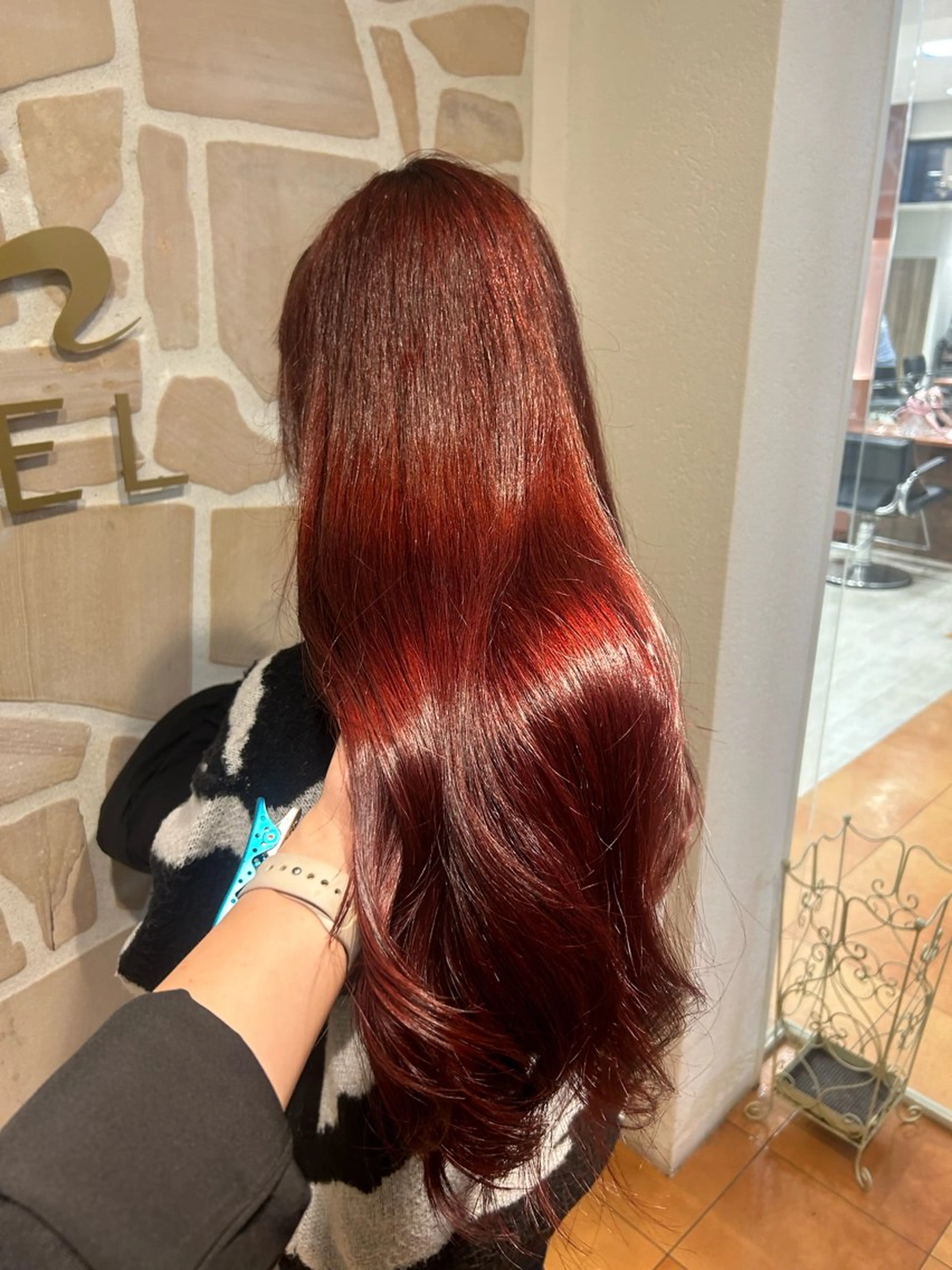 ロング ヘアカラー トリートメント CIEL 難波店所属・🎀透明感/レイヤ ー/Kotona🎀のヘアスタイル