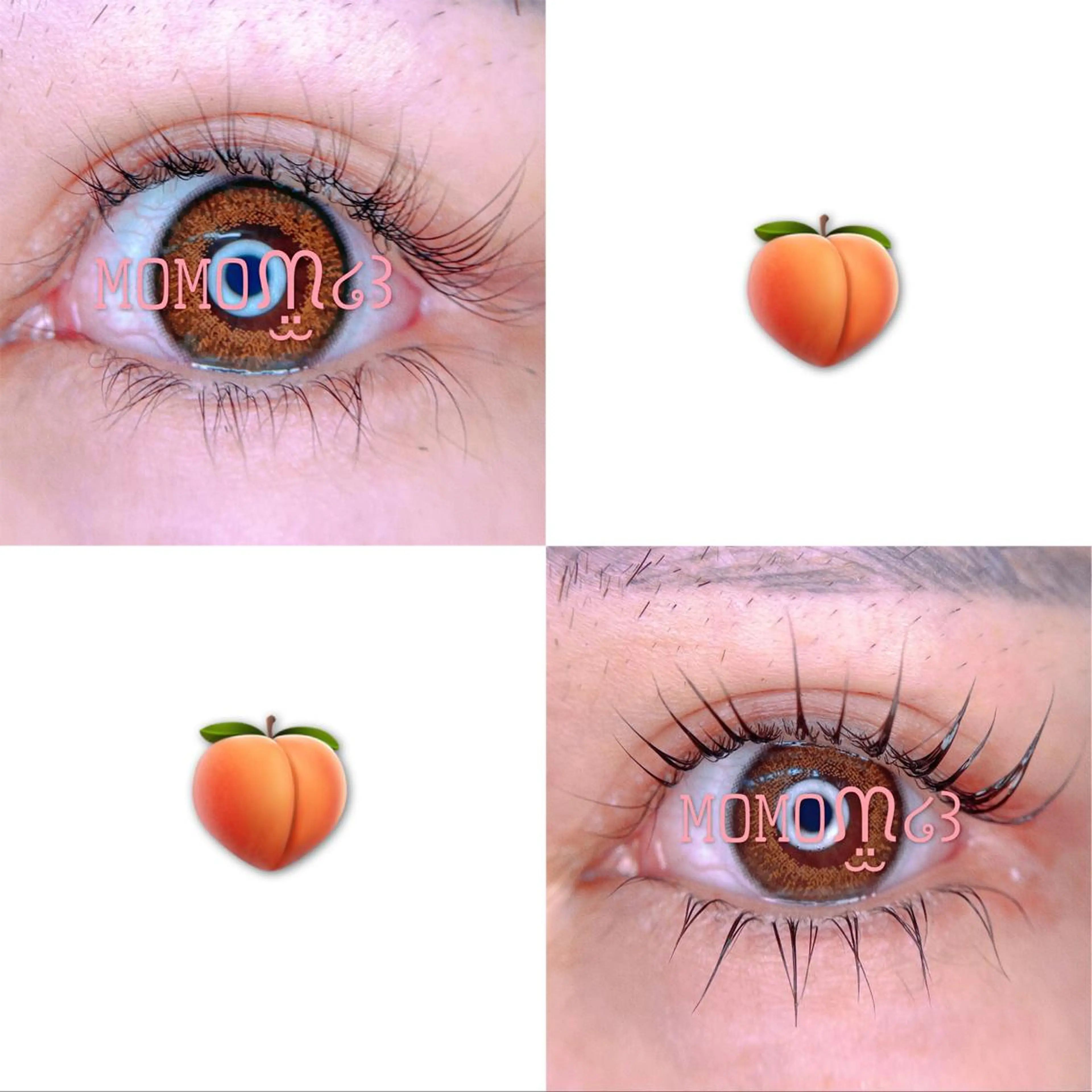 マツエク・マツパ フラットラッシュ ナチュラル パリジェンヌラッシュリフト 下まつげエクステ 一重×まつ毛パーマ モテデザインのプロ モモ🍑のマツエク・マツパデザイン